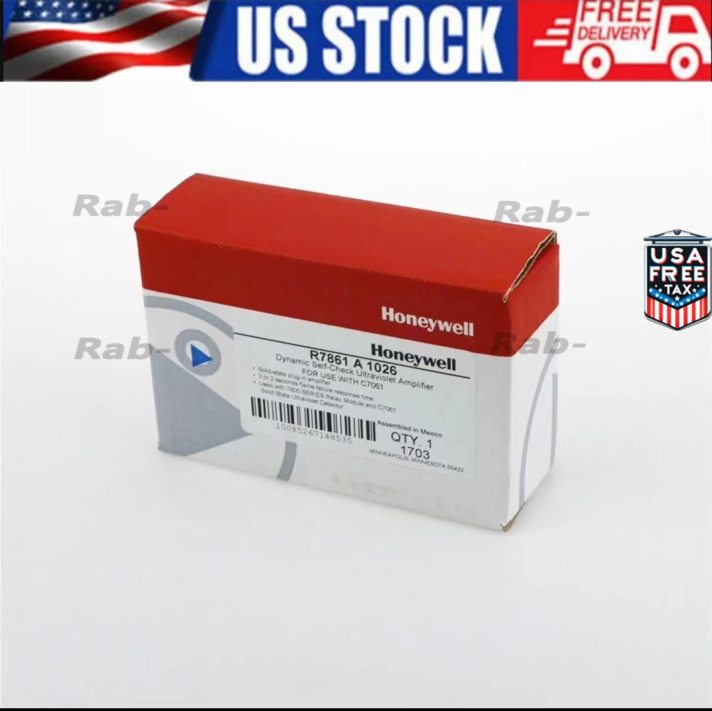 r7861a1026 Combustion controller flame signal amplifier fast ship US Free TAX