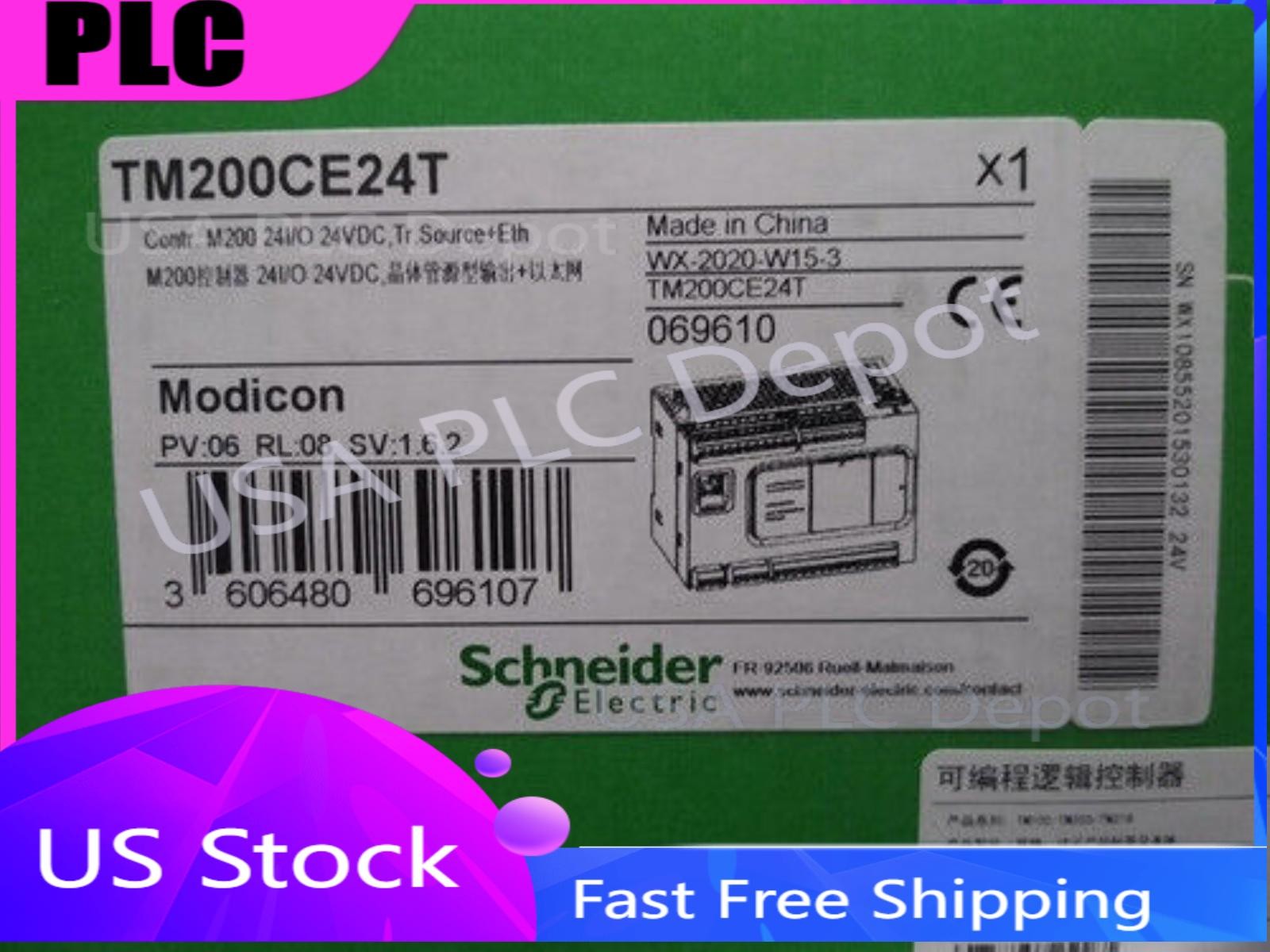 1PC New Schneider TM200CE24T PLC Module Expedited Shipping