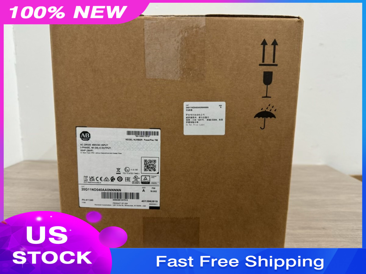 NEW Allen Bradley 20G11ND040AA0NNNNN PowerFlex 755 AC Drive 20G11ND040AA0NNNNN