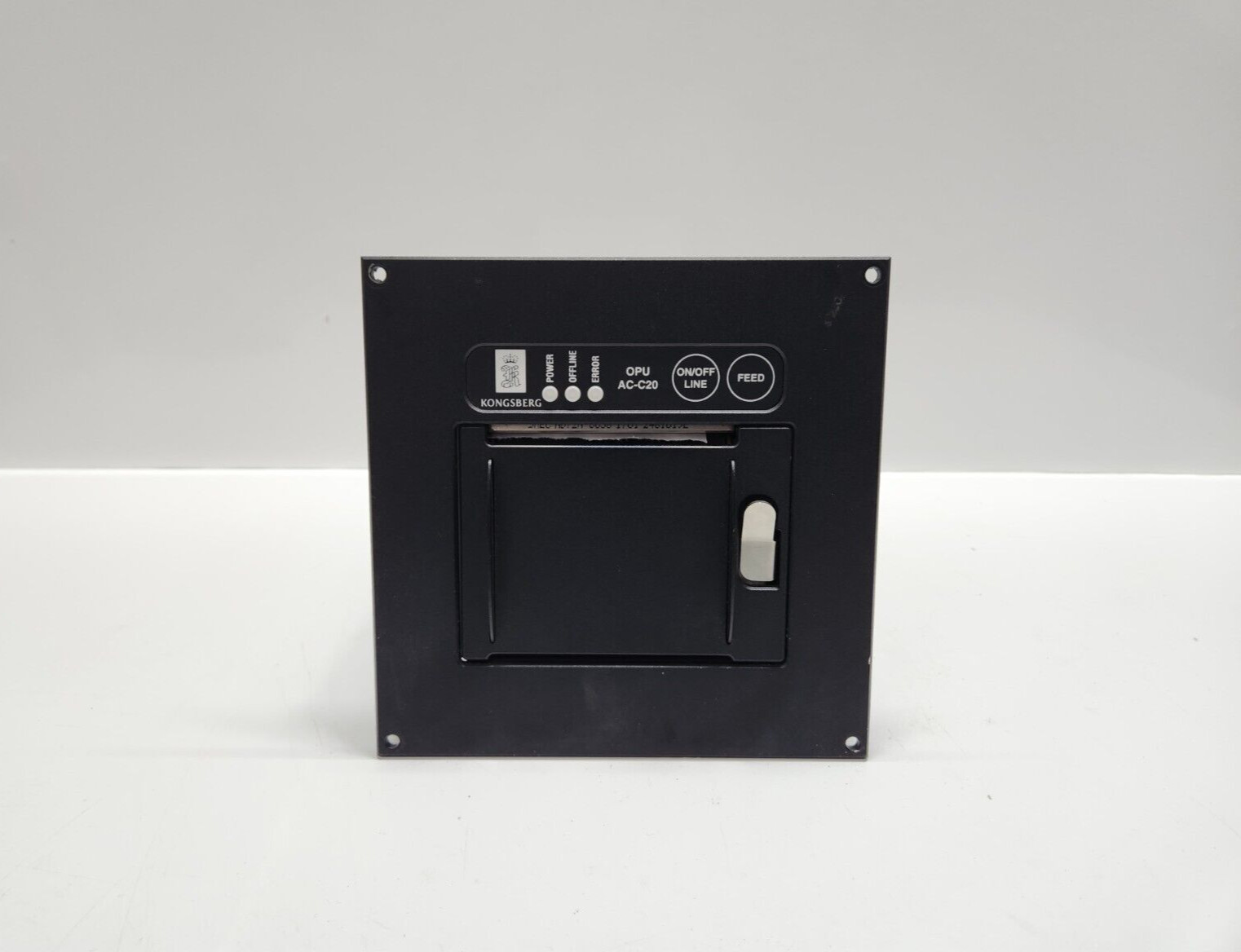 KONGSBERG OPU-AC-C20 ENGINE ORDER PRINTER UNIT 341308 REV 1.0