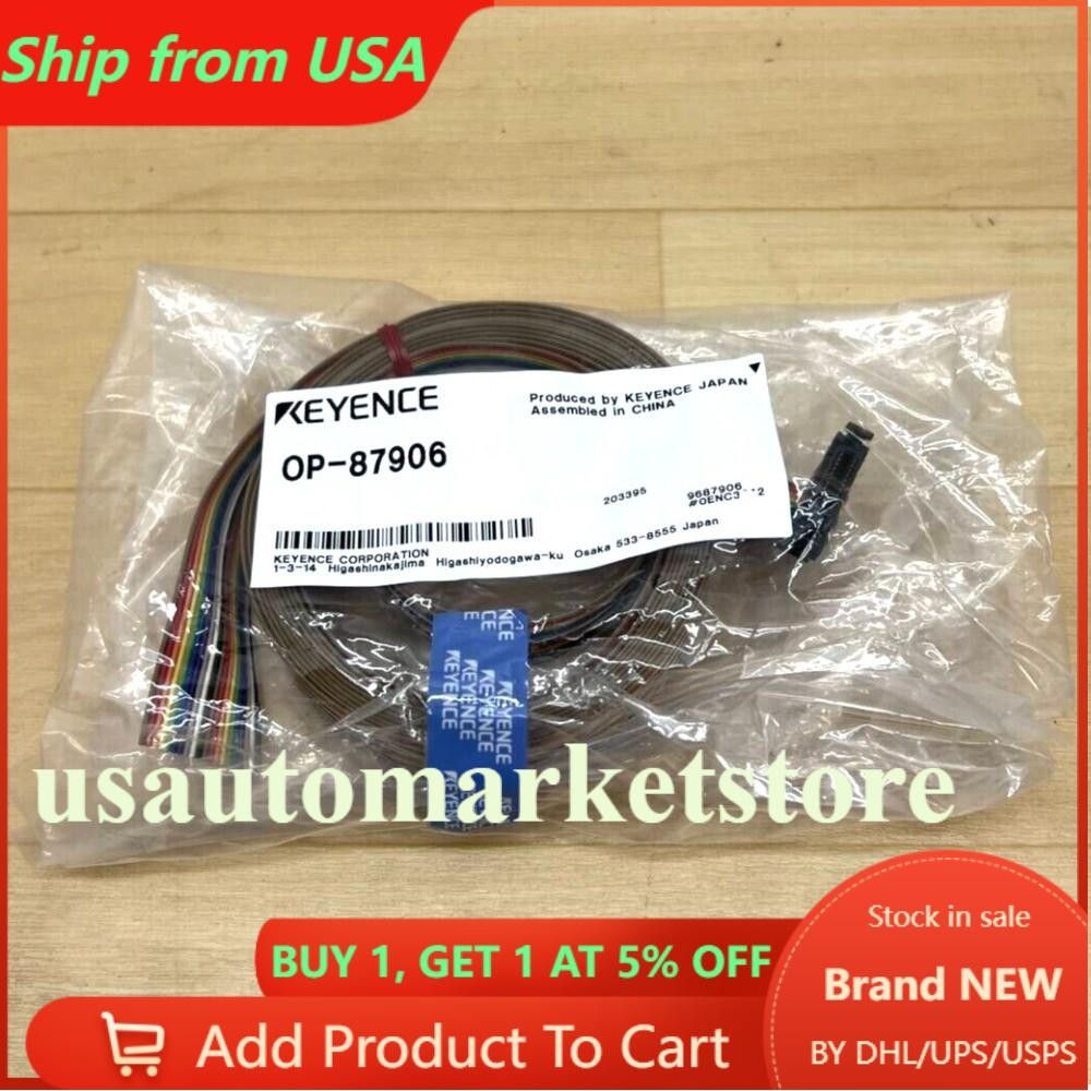 Keyence OP-87906 I/O Ribbon Cable NEW