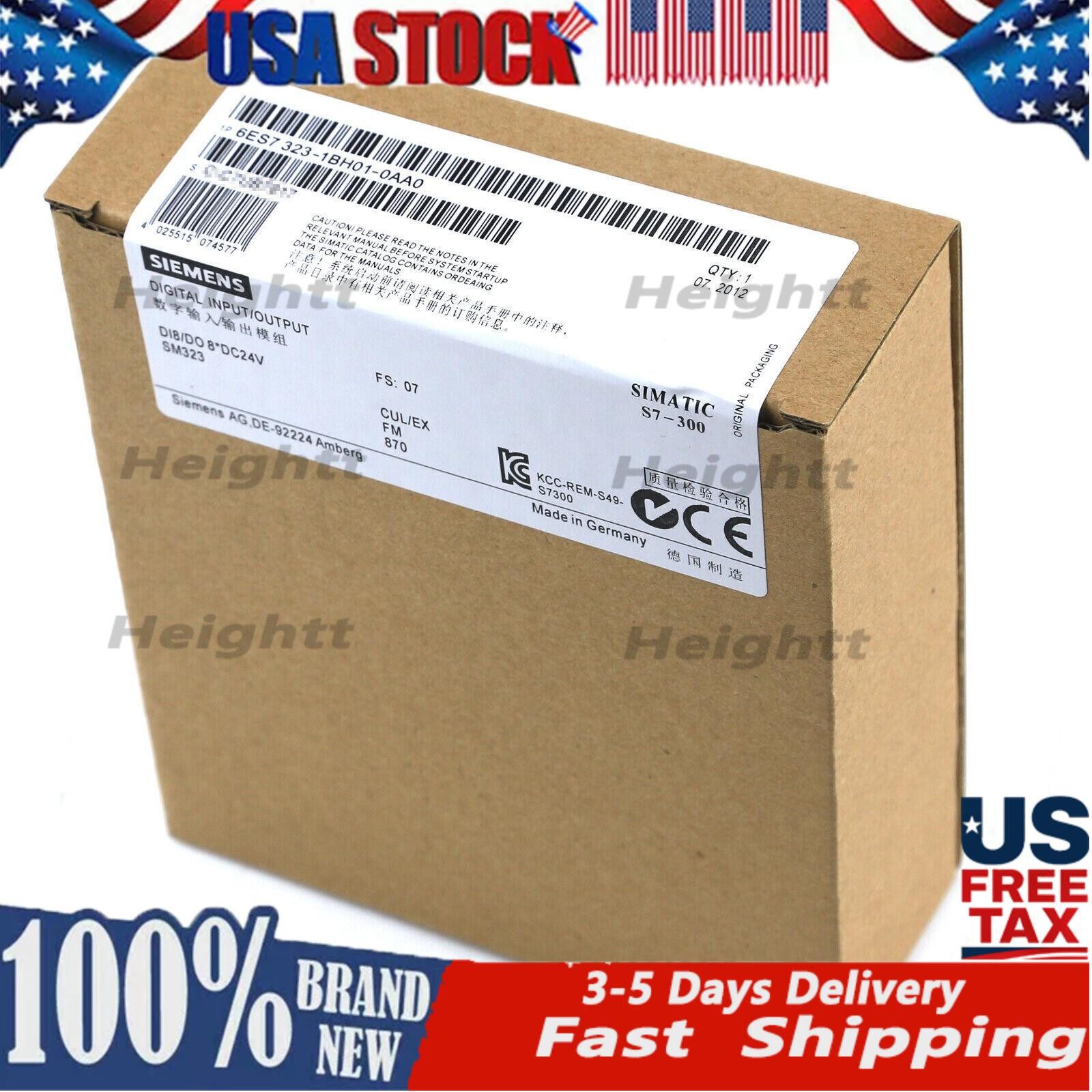 6ES7 323-1BH01-0AA0 SIEMENS 6ES7323-1BH01-0AA0 S7-300 Digital Module New in Box-