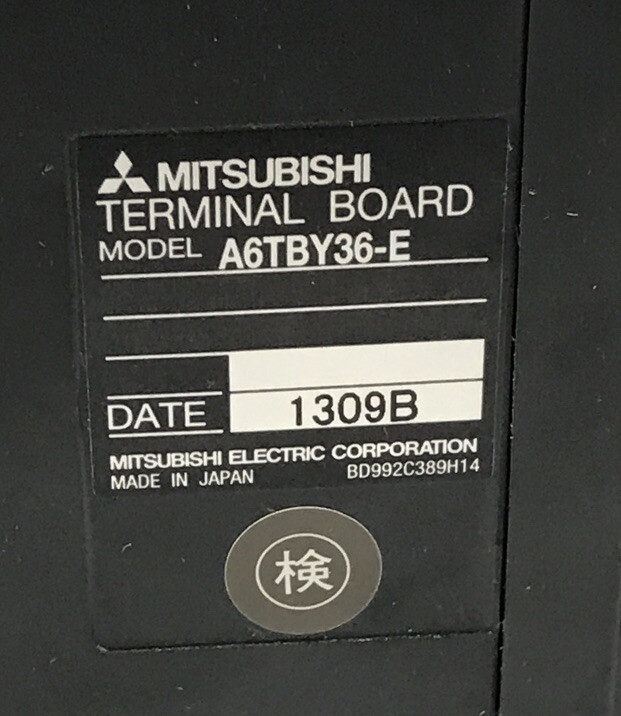 Mitsubishi A6TBY36-E Terminal Board – 1 each