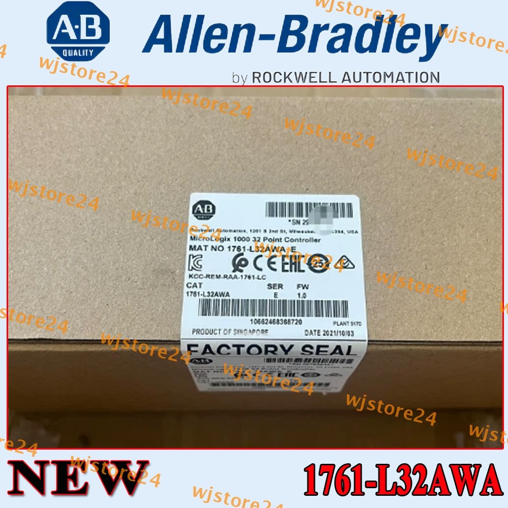New AB 1761-L32AWA Ser E FRN 1.0 MicroLogix 1000 Controller CPU 32 Point PLC