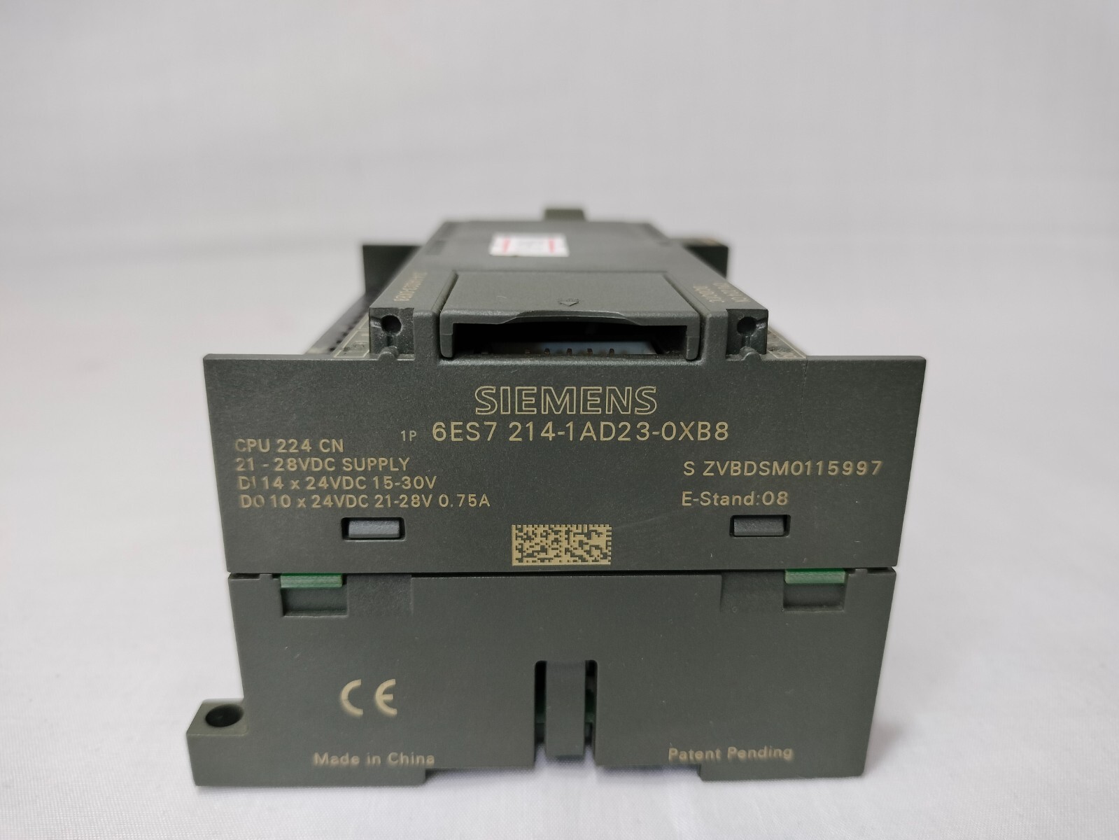 Siemens 1P 6ES7 214-1AD23-0XB8 2141AD230XB8 PLC Controller w/o Terminal Cover