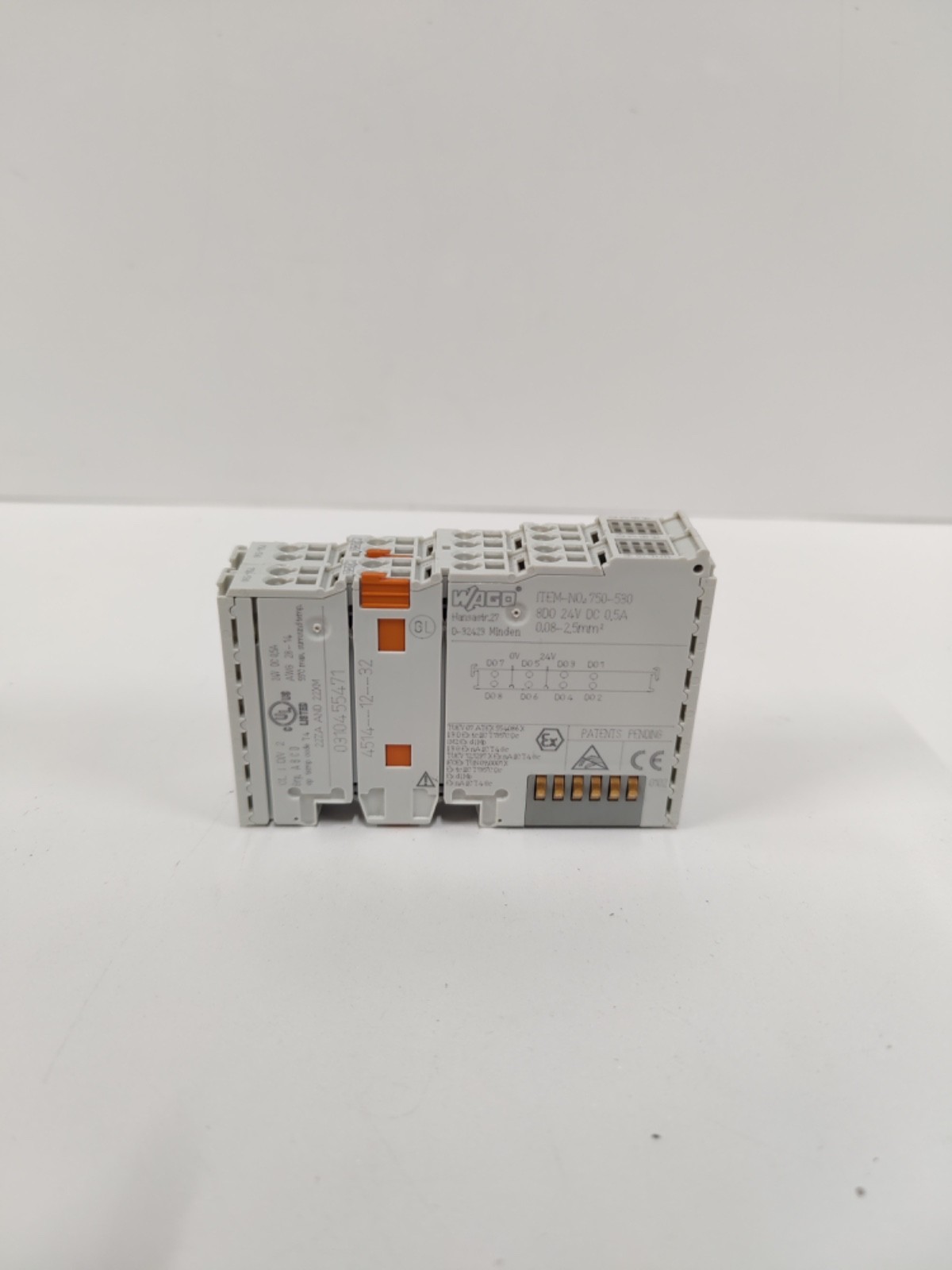 WAGO 750-559 ANALOG INPUT MODULE WAGO 750-530 PLC MODULE LOT OF 4