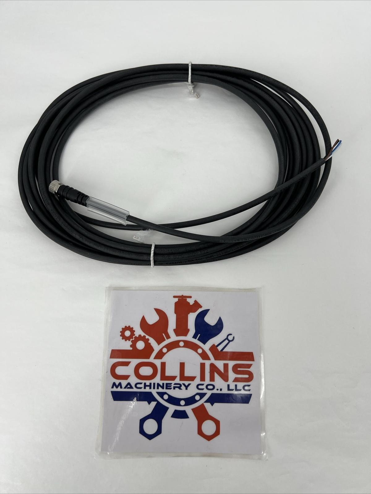 Murrelektronik 7000-08061-6310500 Cordset, M8 Female, 0 Degree 4X0.25, 5M, Black