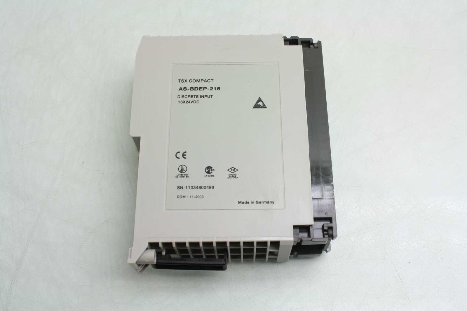 Schneider Automation AS-BDEP-216 Discrete 16 Channel Input Module 24V DC