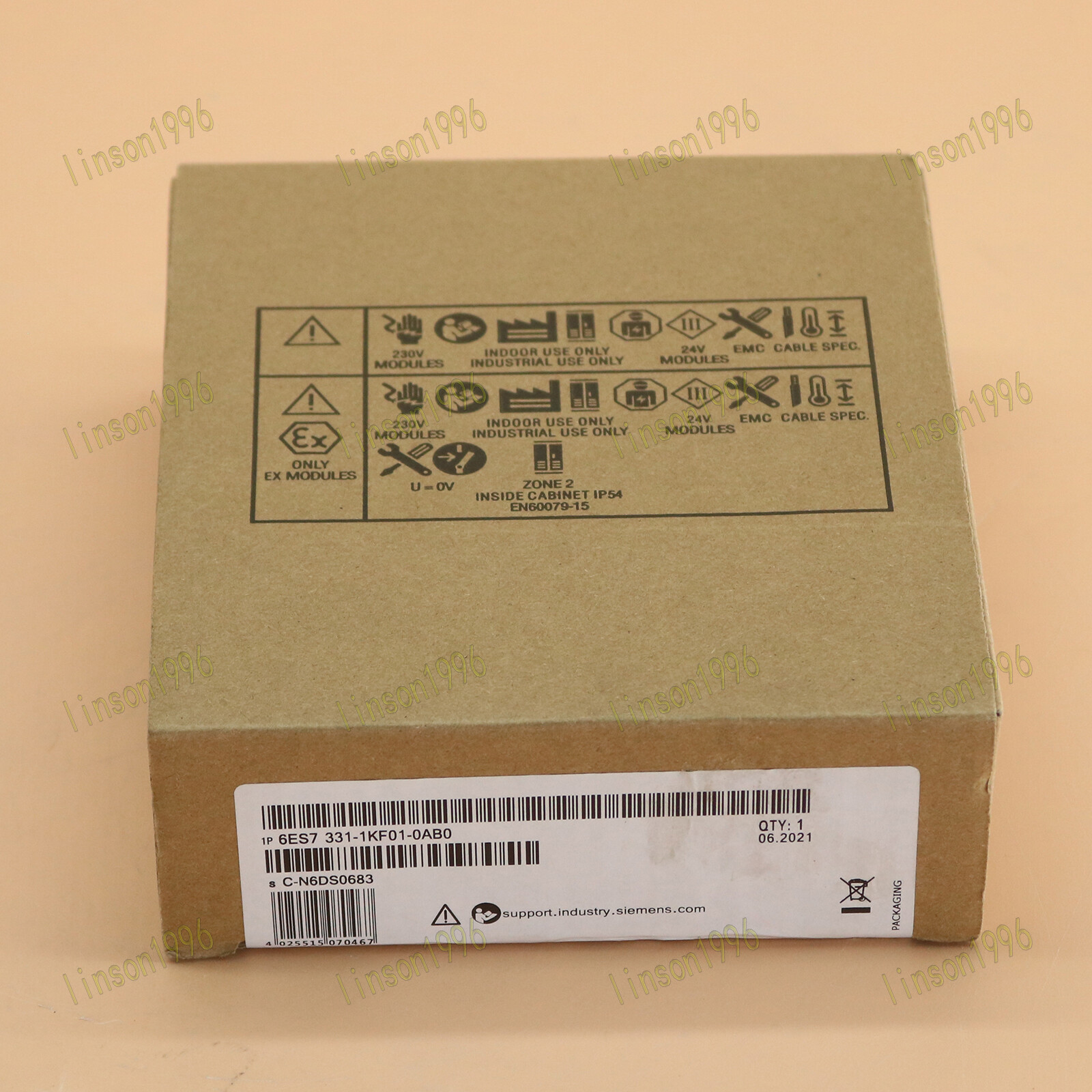 1pc New Siemens 6ES7331-1KF01-0AB0 6ES7 331-1KF01-0AB0 PLC Module DHL SHIP