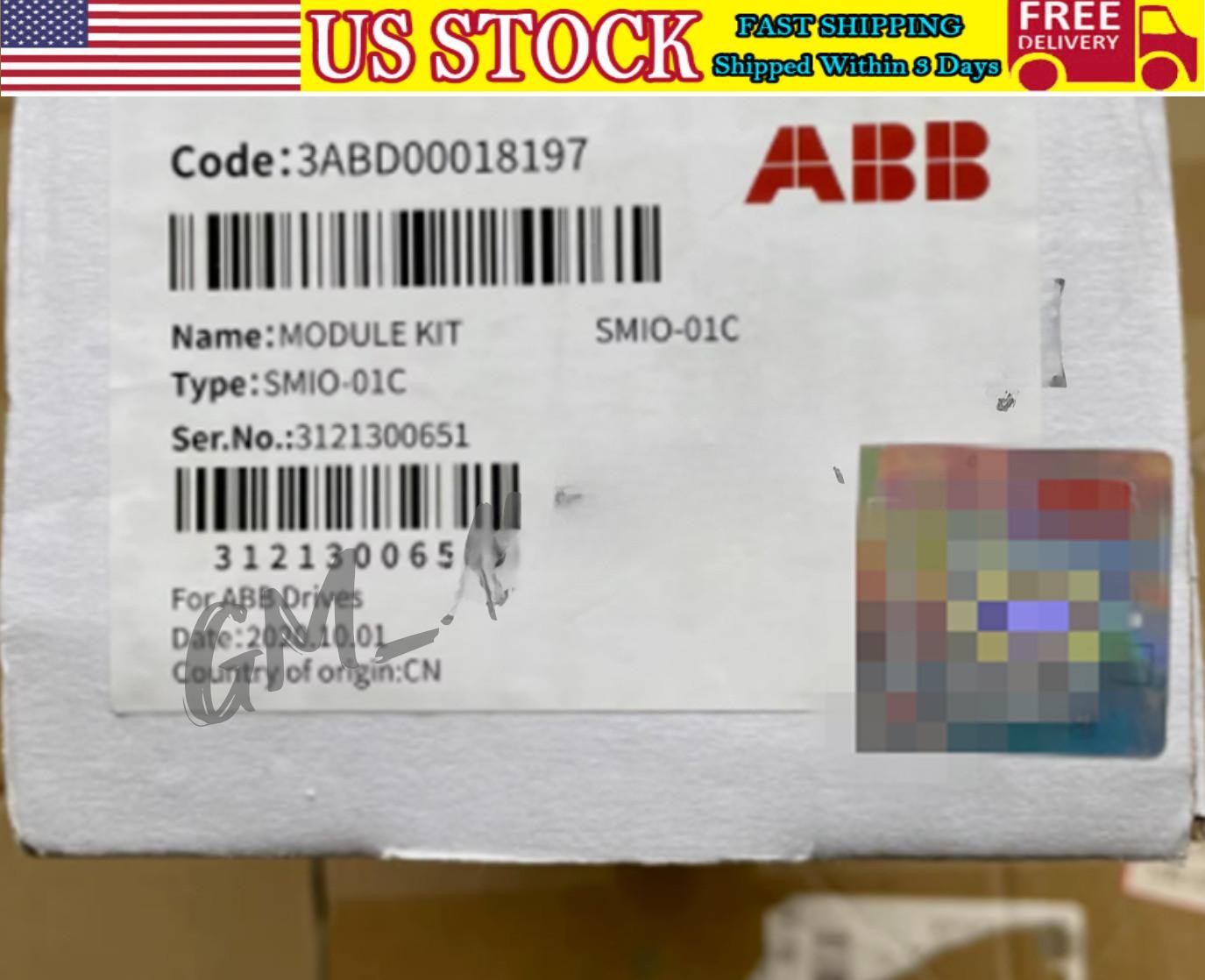 SMIO-01C ABB inverter IO CPU ACS510 control board interface board No Keypad