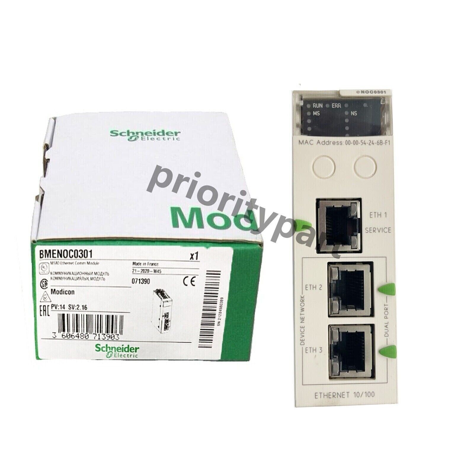 New For SCHNEIDER BMENOC0301 Ethernet Communication Module Free Shipping
