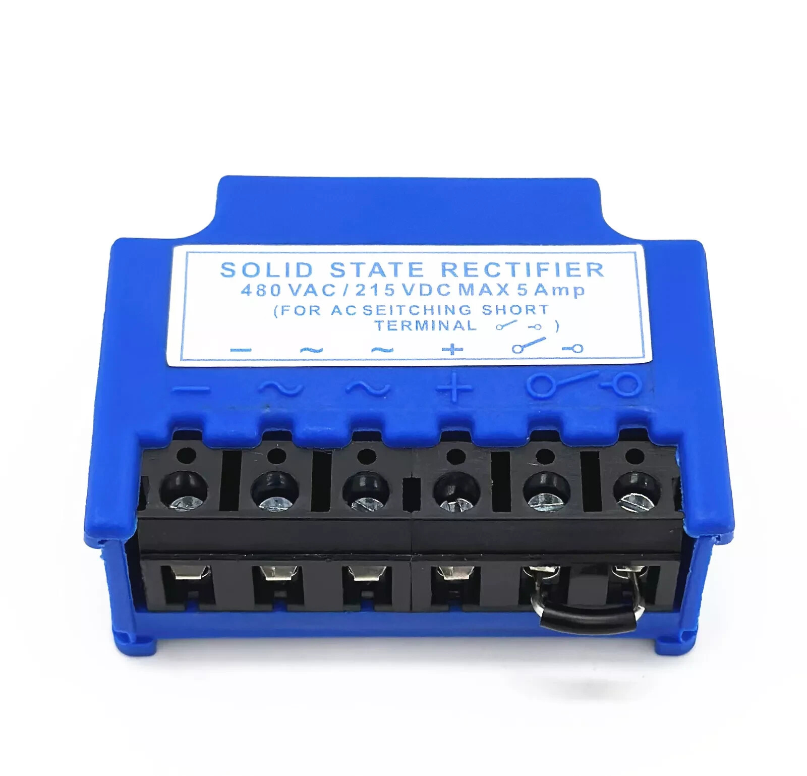 1PC Solid State Rectifier Motor Brake Rectifier Input AC480V Output DC215V 5A