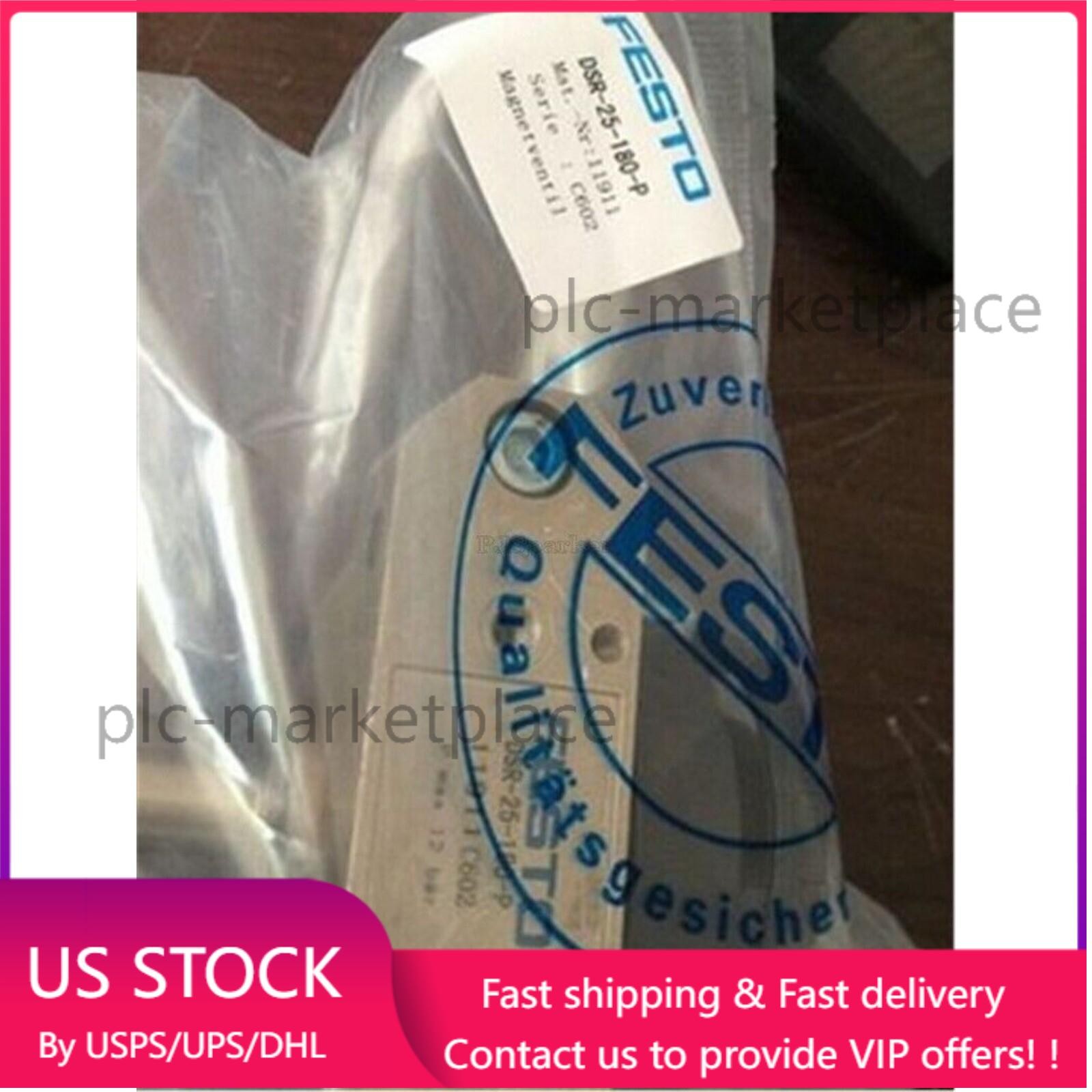 New Festo 11911 DSR-25-180-P Semi-rotary drive