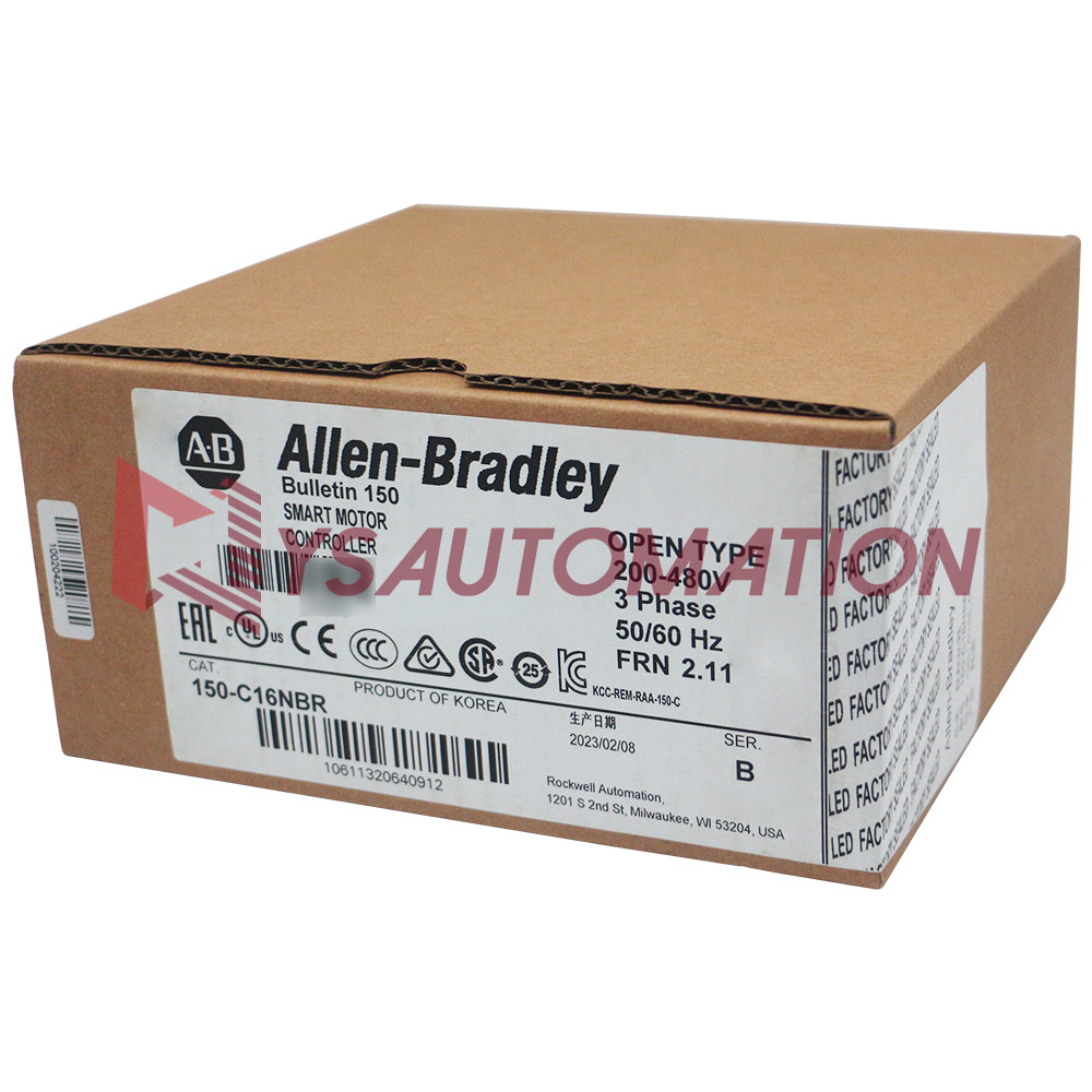 Allen Bradley Factory Sealed 150-C16NBR SMC-3 16A Smart Motor Controller