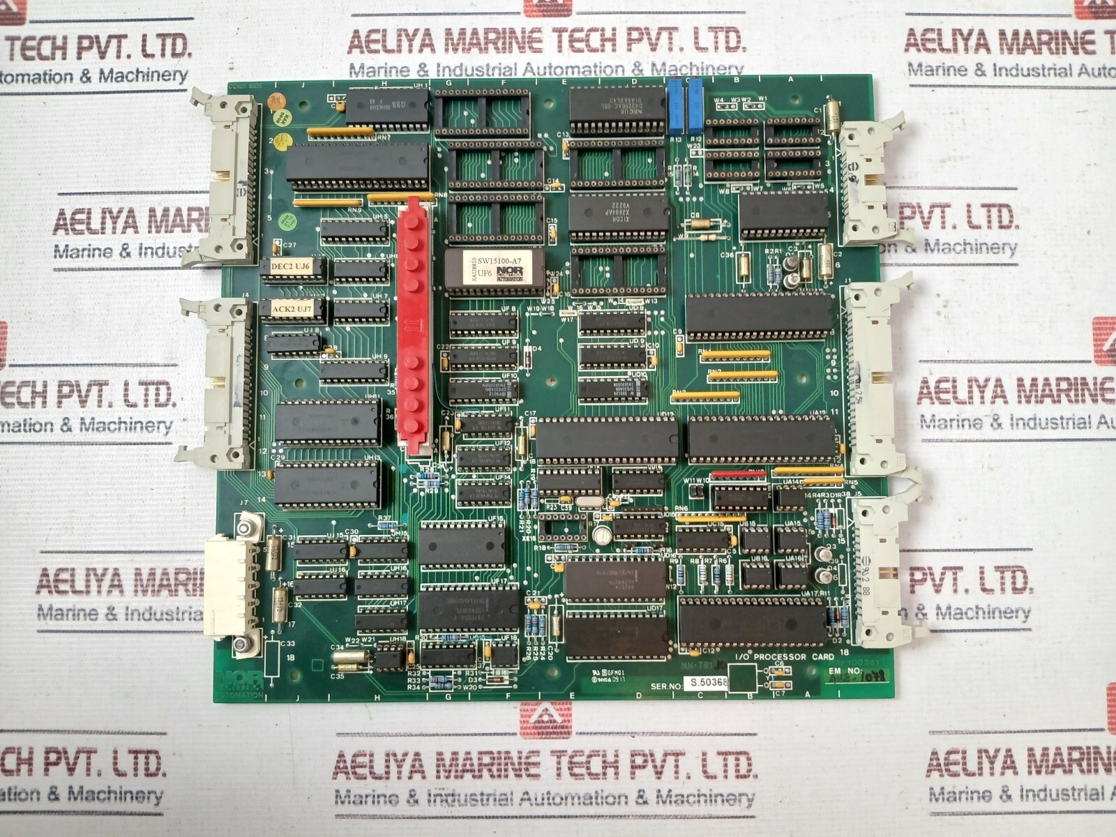 NORCONTROL NN-791.10 I/O Processor Card HER 100261 I AUE-1078