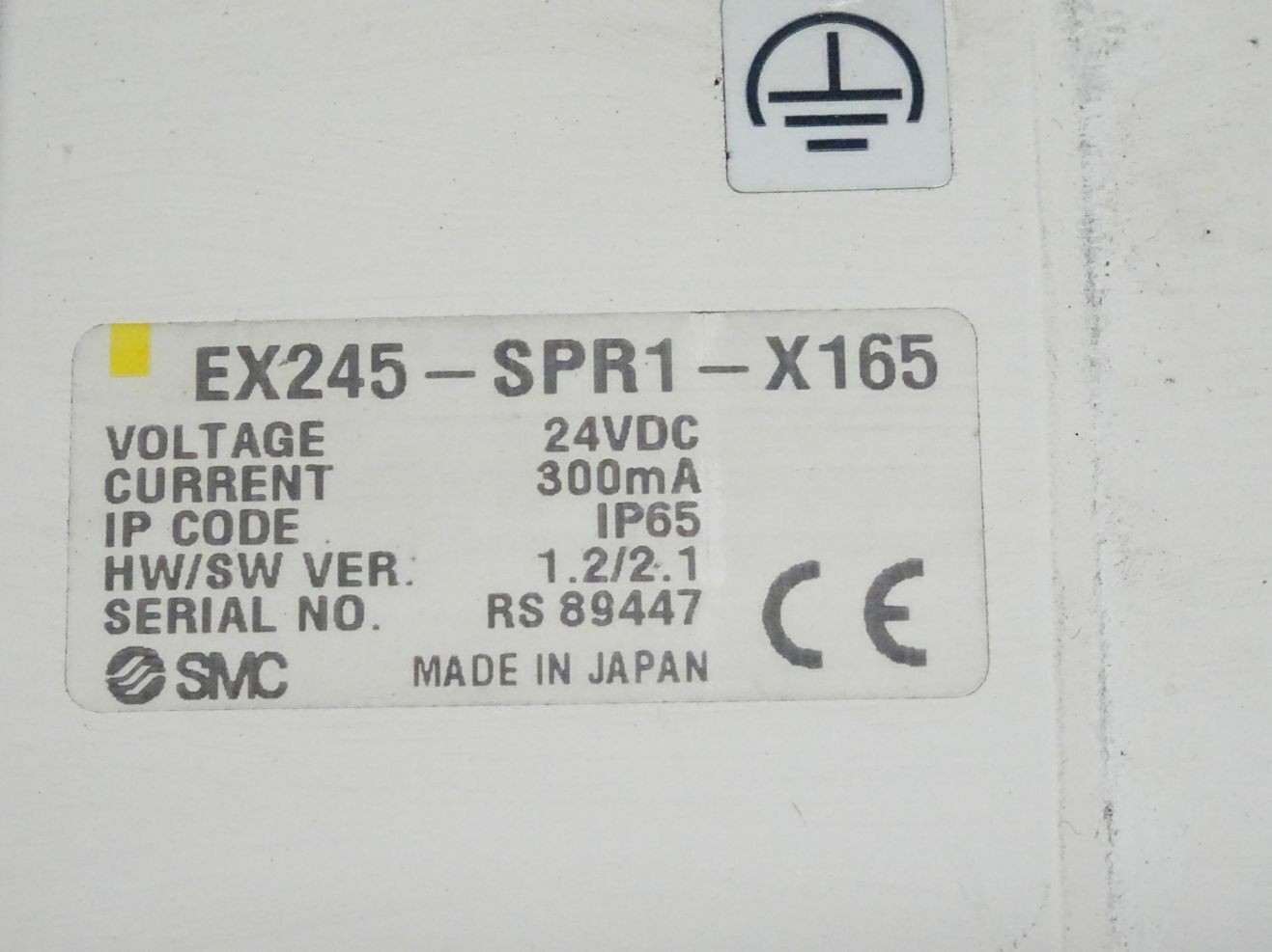 SMC EX245-SPR1-X165 + EX245-DX1-X36 + VQC2201NR-5-X27 + VQC2101NY-5-X10