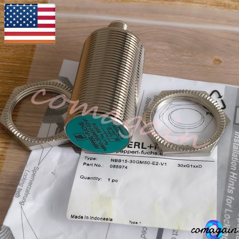 For Pepperl+Fuchs NBB15-30GM50-E2-V1 Inductive Proximity Sensors 085974
