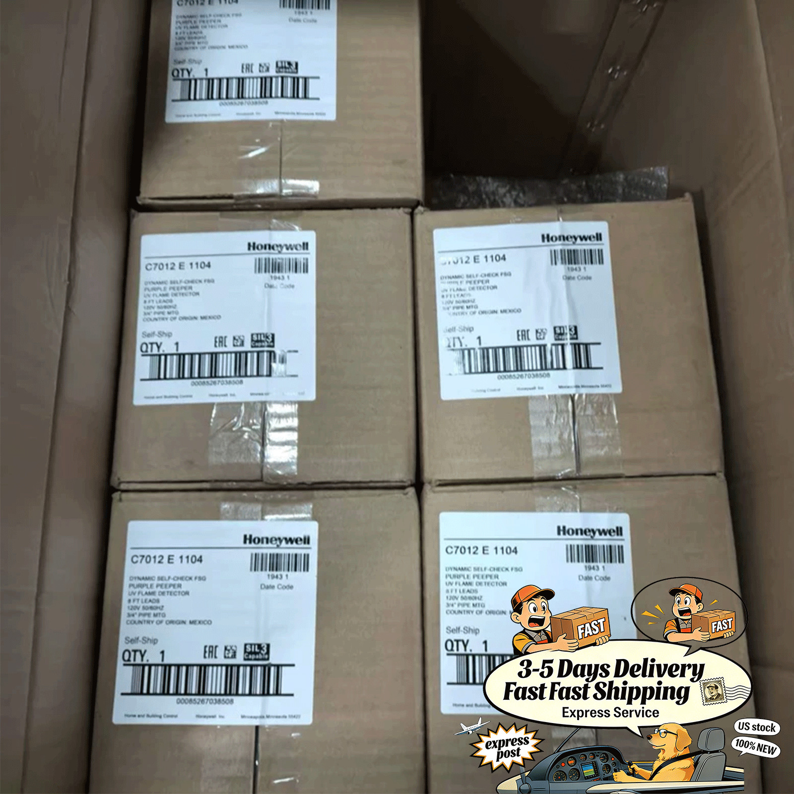 Honeywell C7012E1104 Brand New In Stock Scanner Purple Peeper Fast Delivery