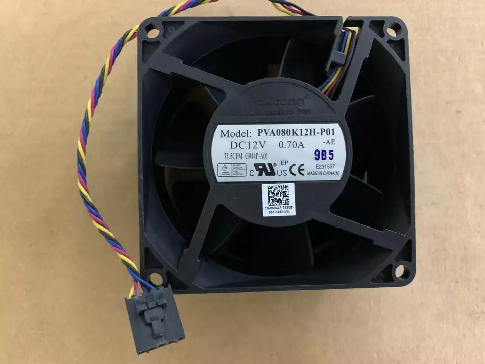 1Pcs Foxconn PVA080K12H-P01 fan