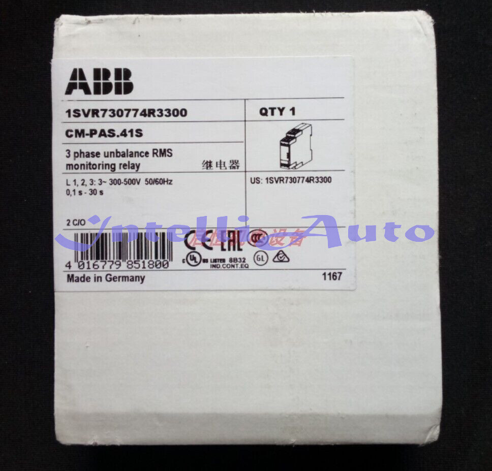 New 1 PCS ABB CM-PAS.41S 3-phase unbalance monitoring relay