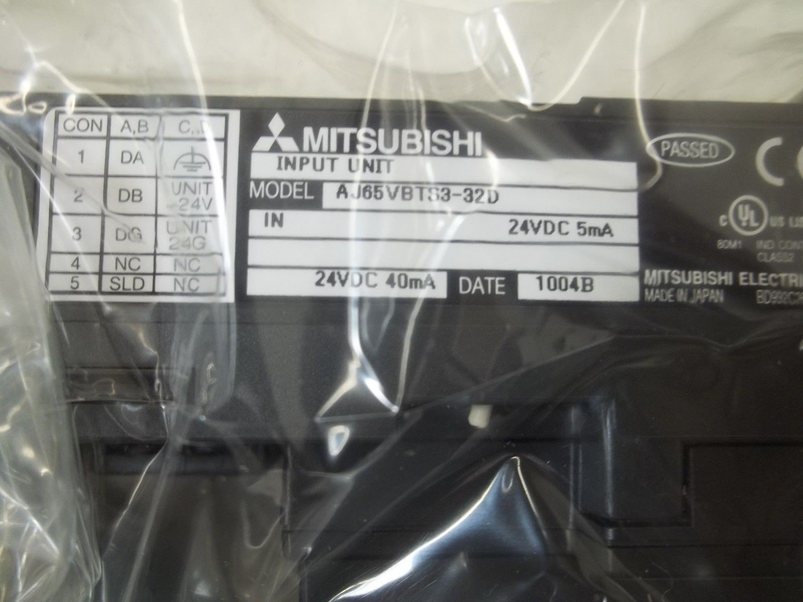 MITSUBISHI AJ65VBTS3-32D INPUT UNIT NSMP