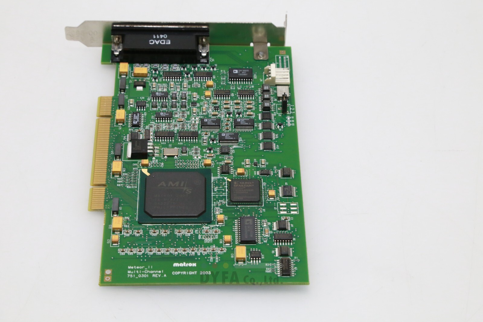 MATROX Used 751_0301 REV.A ,METEOR2-MC/4 302,P/N: 63039620283 PCB-I-E-2335=6CX4