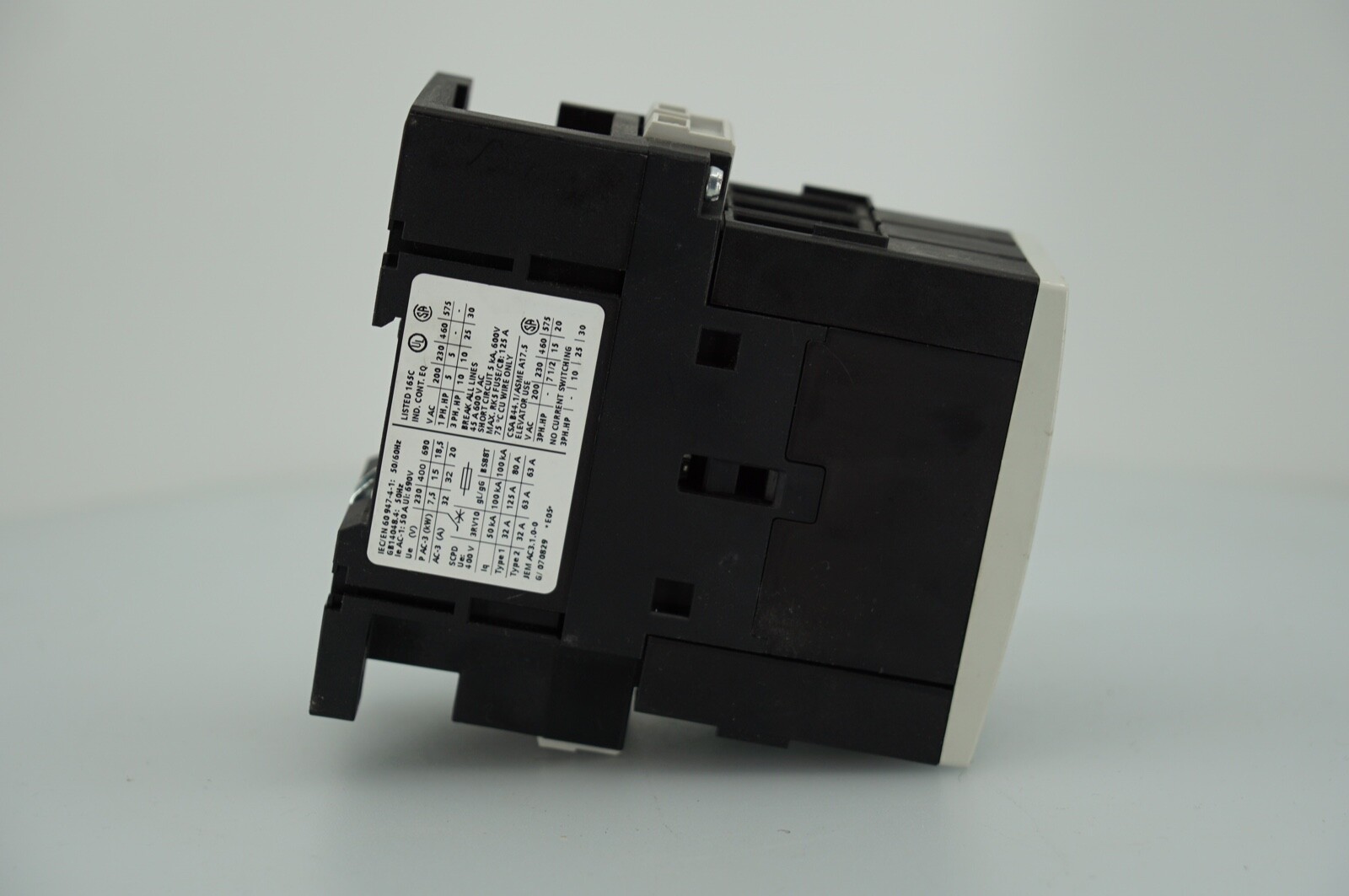 Rare- Siemens 3RT1034-1EL26 Contactor