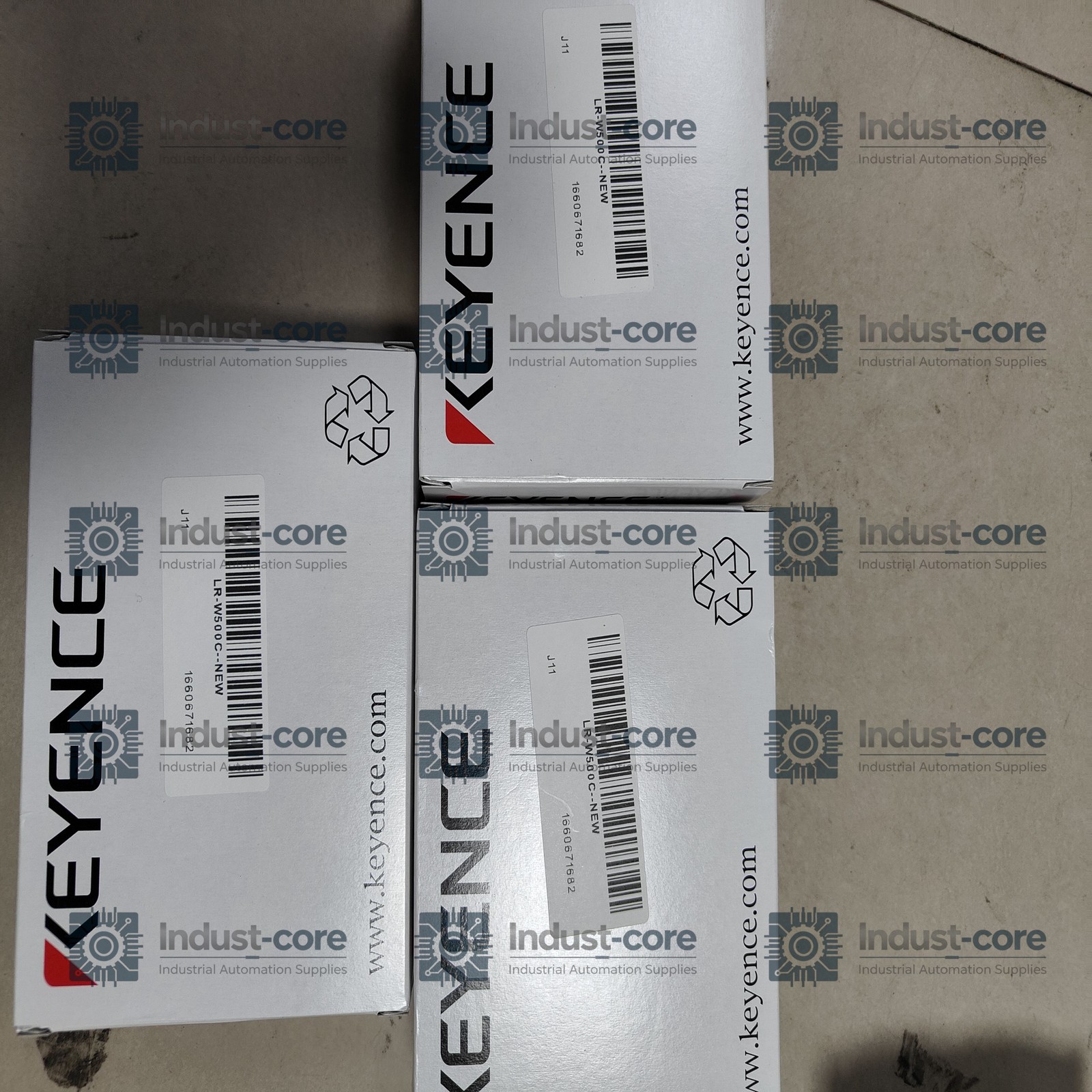 New Keyence LR-W500C Full-Spectrum Photoelectric Sensor 30-500mm