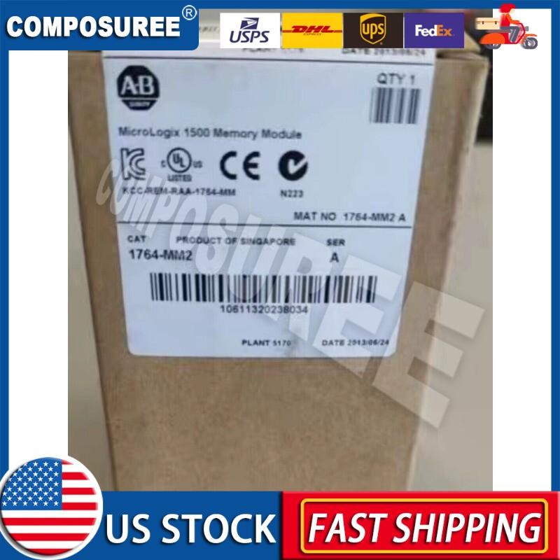 1PC New PLC Controller Module 1764-MM2 1764-MM2 free shipping US Free Tax