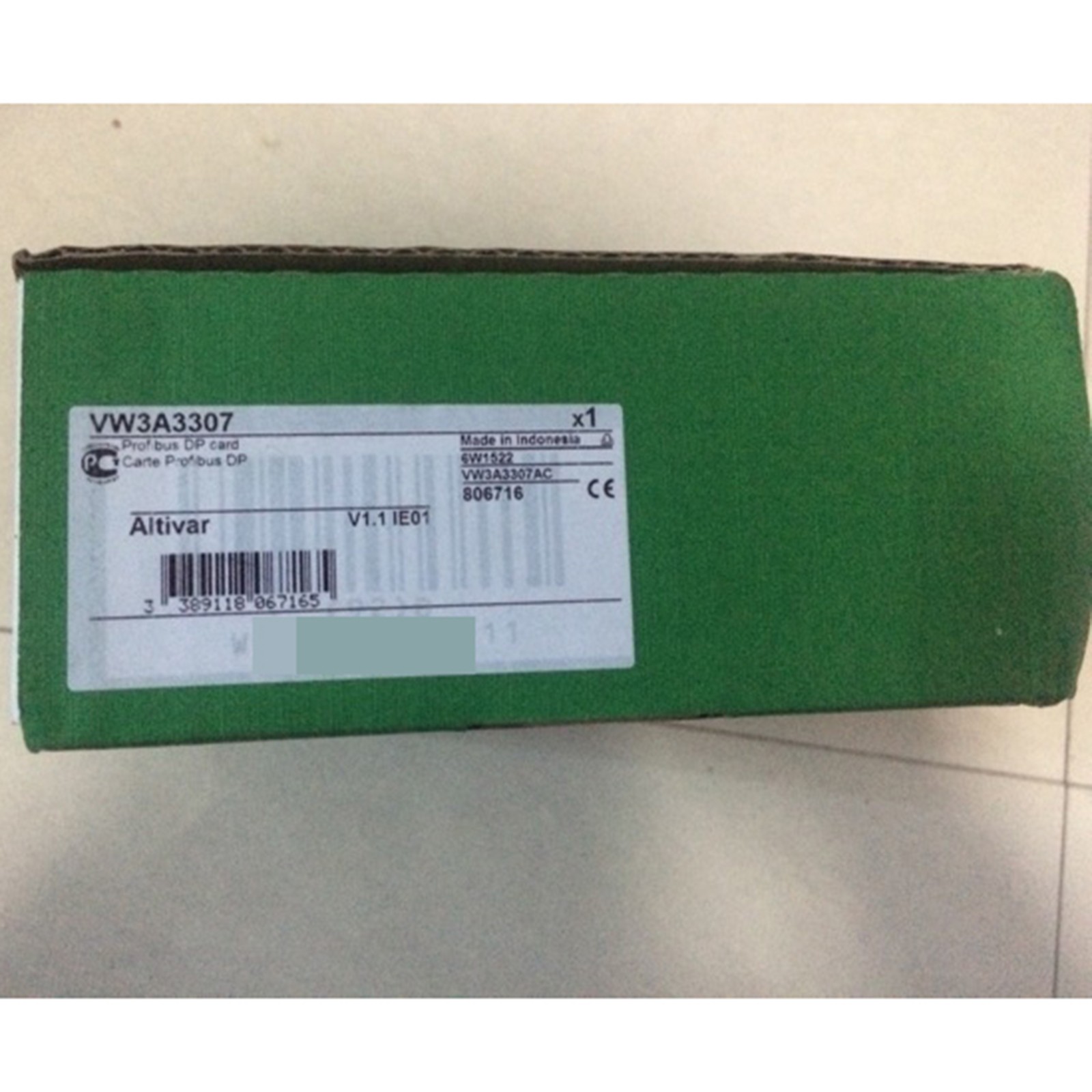 1PC New Schneider VW3A3307 PROFIBUS DP Option Card ATV71 Quality assurance