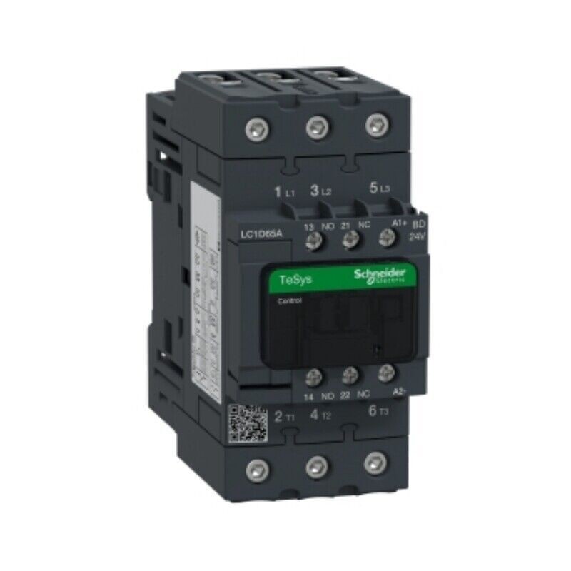 1pcs Schneider LC1D65ABD 24VDC contactor 3Poles 65A US Free TAX
