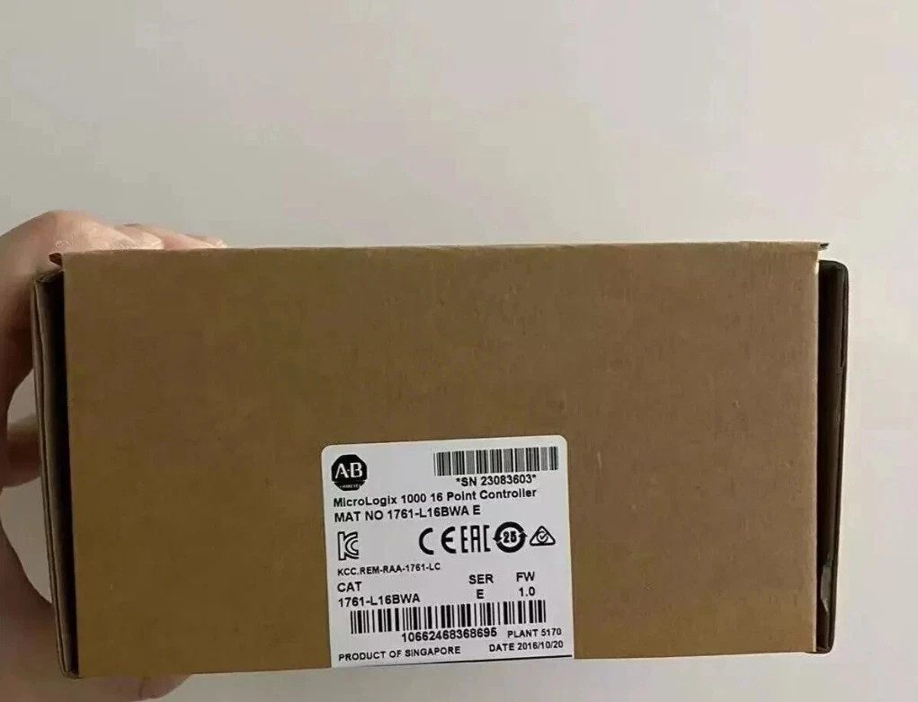 New Factory Sealed AB 1761-L16BWA SER E MicroLogix 1000 16 Point Controller