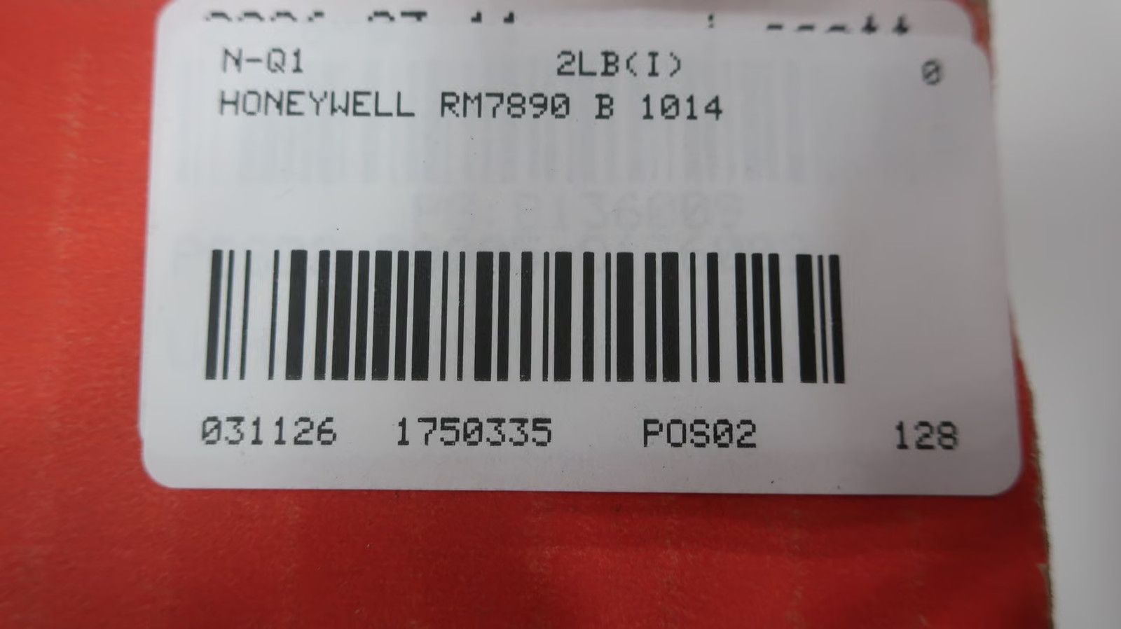 Honeywell RM7890 B 1014 Burner Control 120v-ac