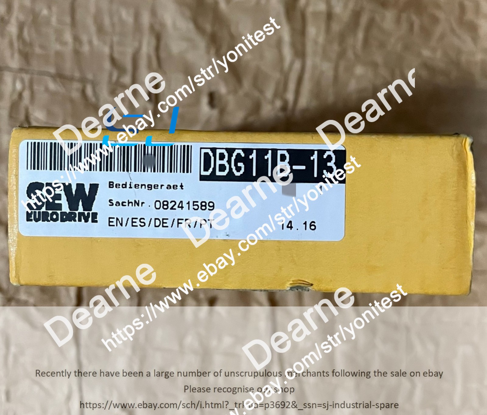 Brand New SEW DBG11B-13 Inverter Operator Panel DBG11B13