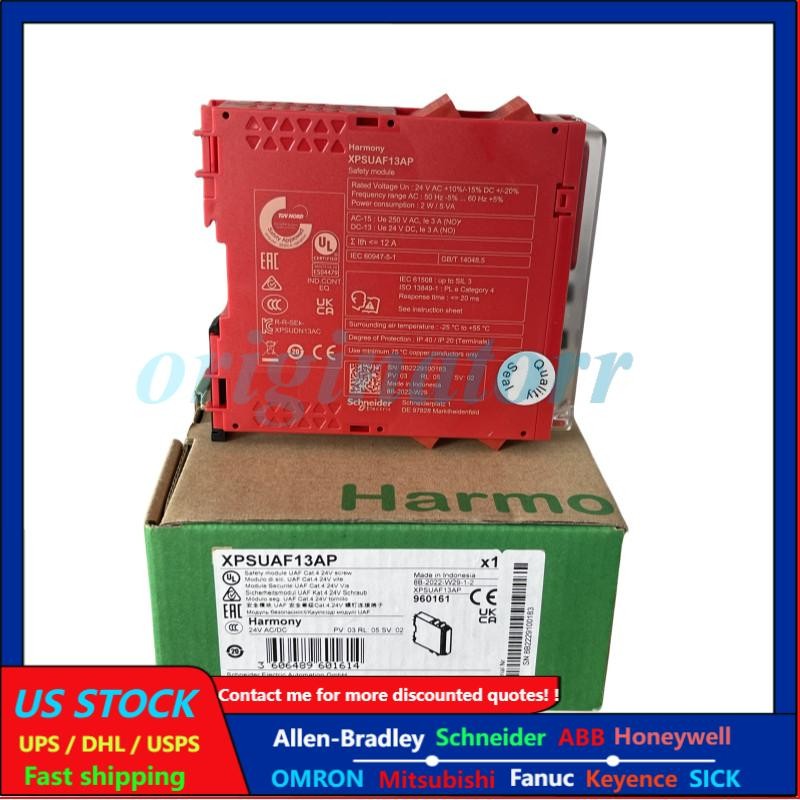 XPSUAF13AP new Schneider safety relay, free shipping XPSUAF13AP