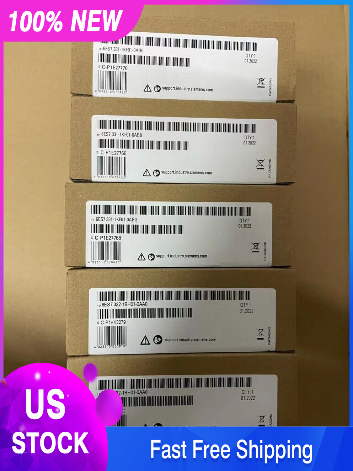 1PC New Sealed SIEMENS 6ES7 331-1KF01-0AB0 6ES7331-1KF01-0AB0 w/ 1 YEAR WARRANTY