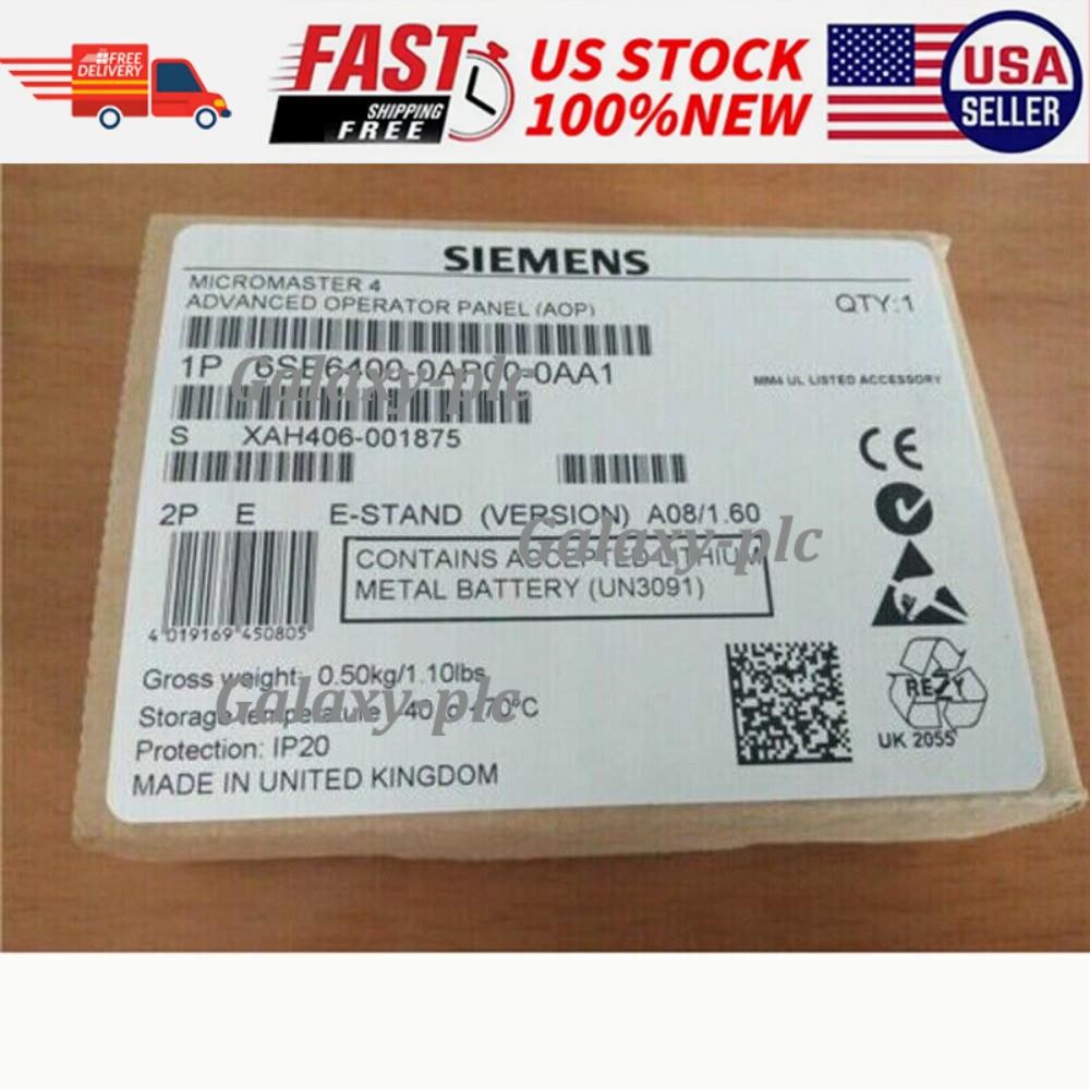New Siemens 6SE6400-0AP00-0AA1 6SE64000AP000AA1 Advanced Operator Panel