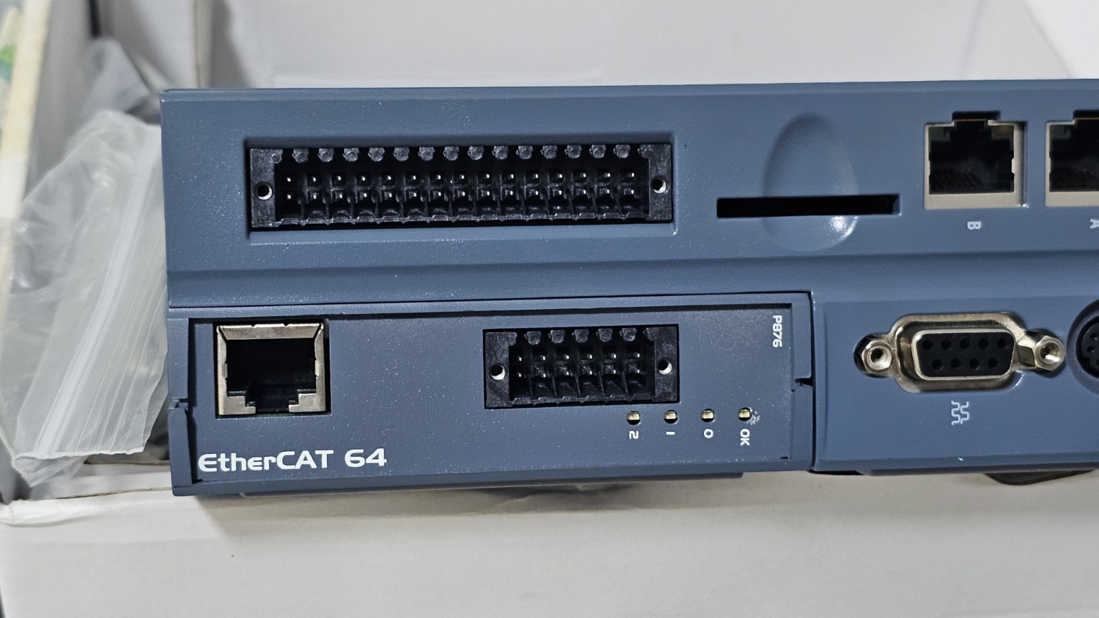 TRIO MC-464 P860 EXPANDABLE AXIS PANEL MOTION COORDINATOR W/ ETHERCAT 64 P876
