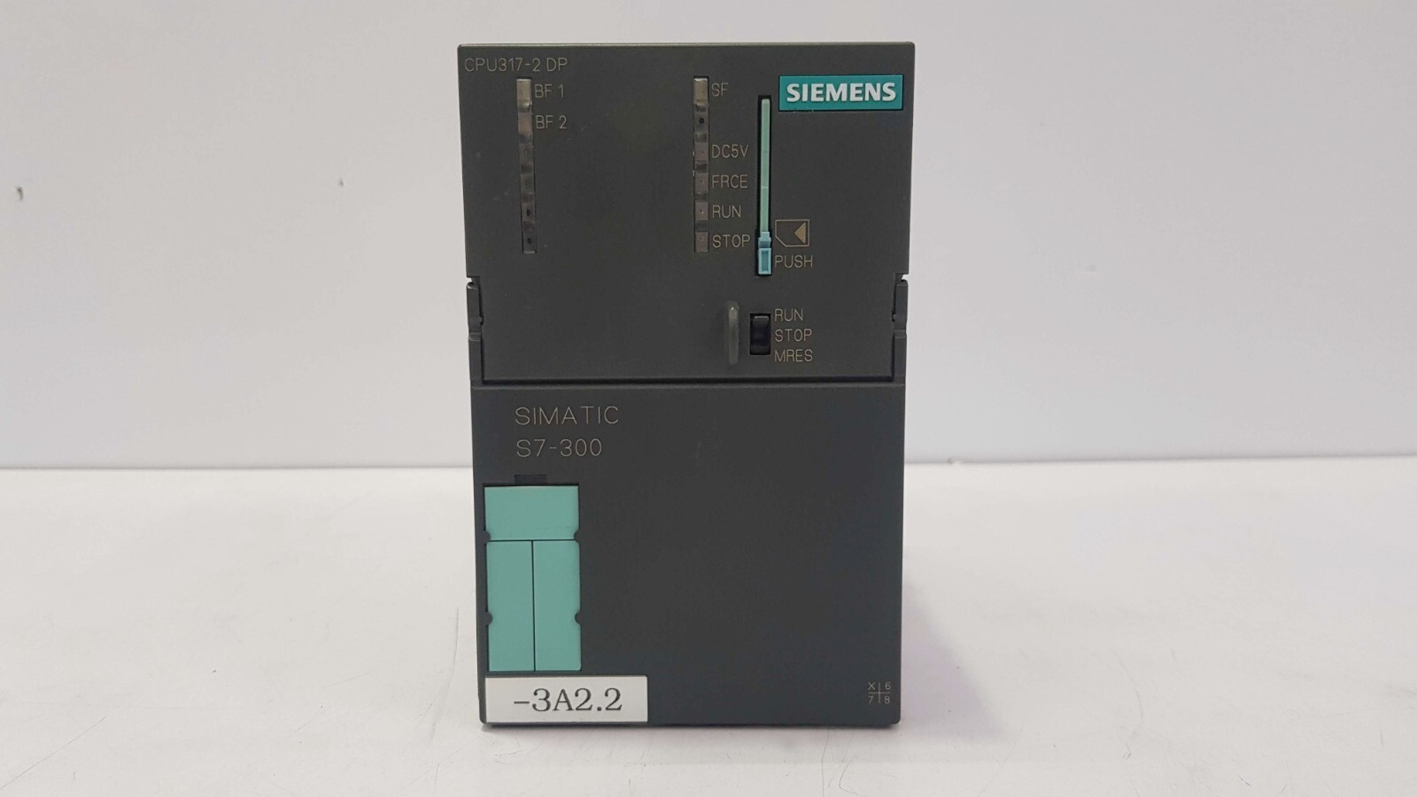 SIEMENS 6ES7 317-2AJ10-0AB0 CENTRAL PROCESSING UNIT SIMATIC S7-300 CPU317-2 DP