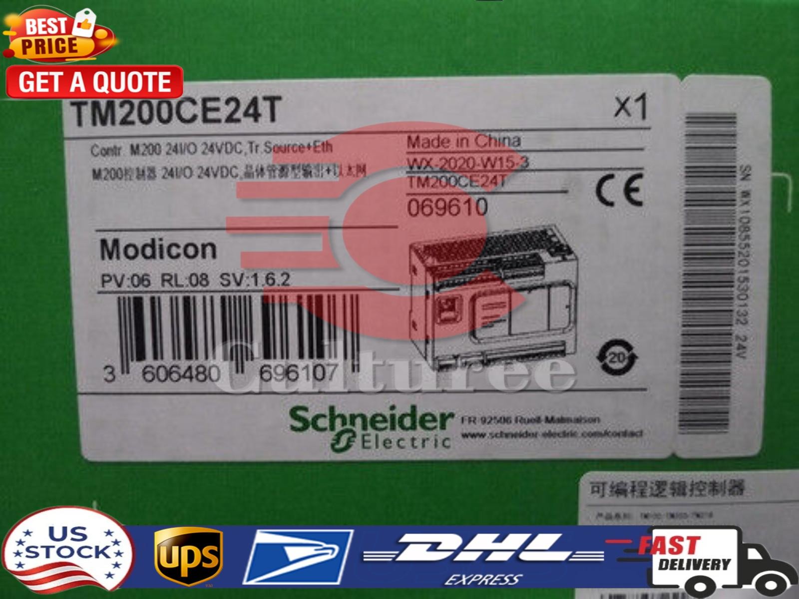 1PC New Schneider TM200CE24T PLC Module Expedited Shipping