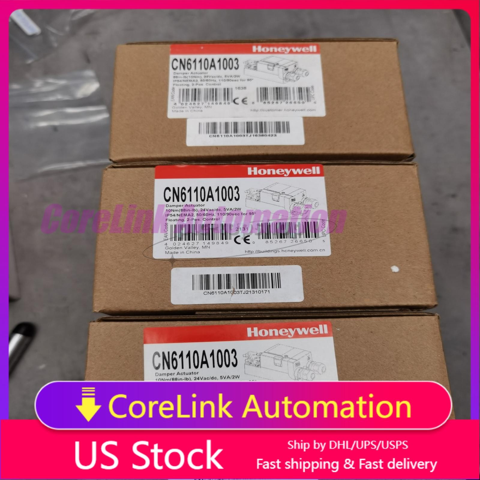 1PCS New Honeywell damper drive floating point regulated CN6110A1003 Fast Ship