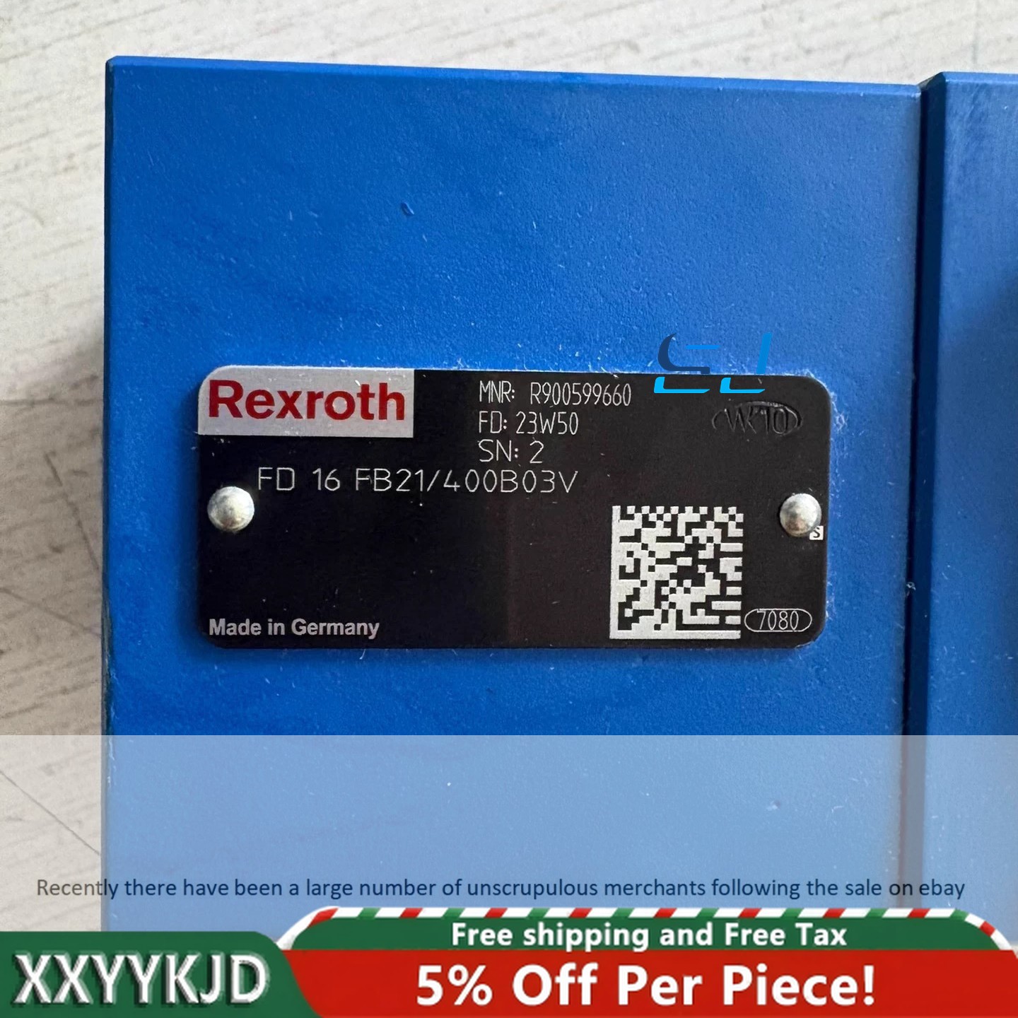 Brand new Rexroth R900599660 FD 16 FB2X/400B03V Valve R900599660