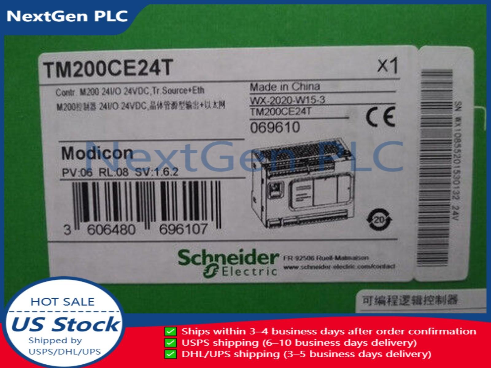 1PC New Schneider TM200CE24T PLC Module Expedited Shipping