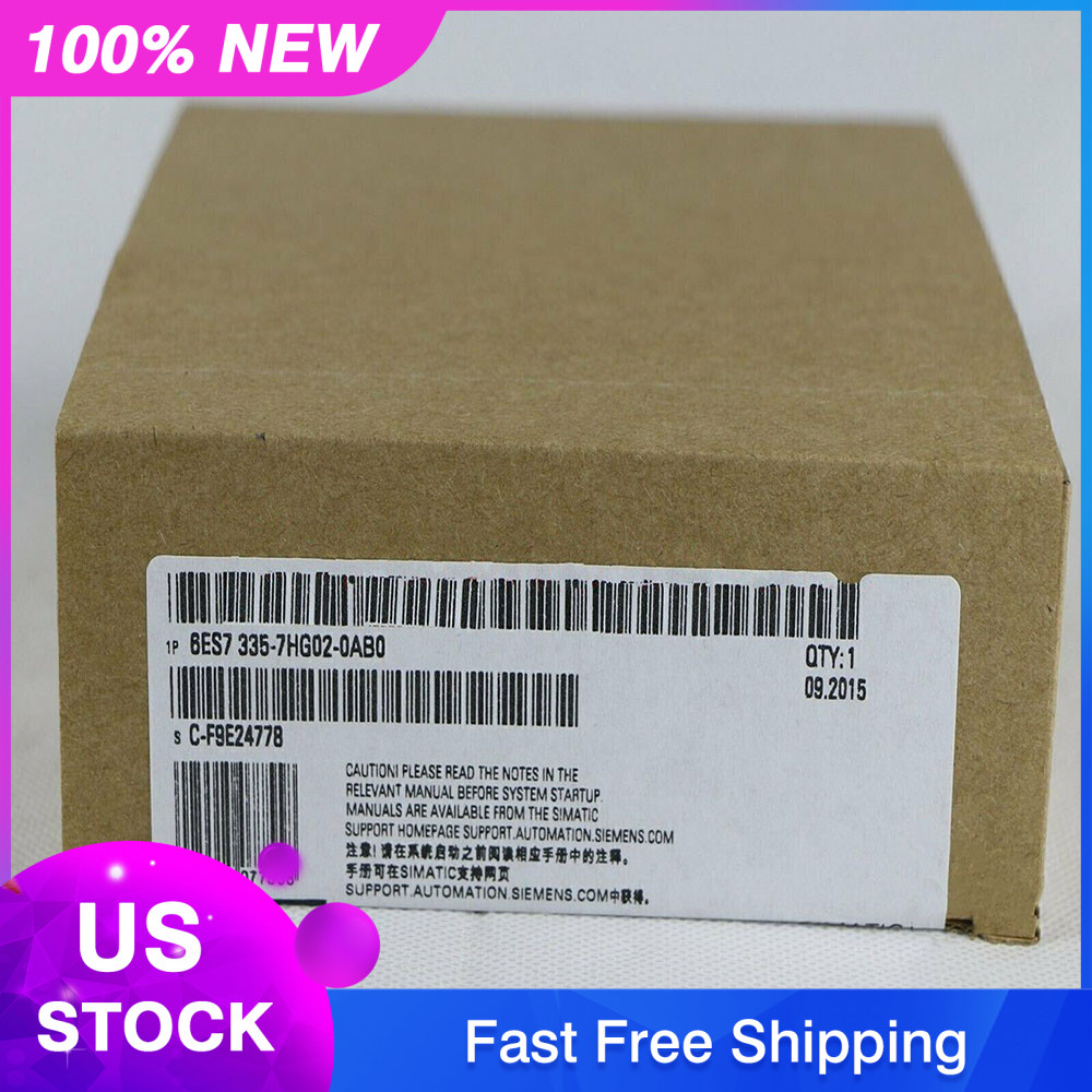6ES7 335-7HG02-0AB0 SIEMENS 6ES7335-7HG02-0AB0 7HGO2-OABO S7-300 Analog Module