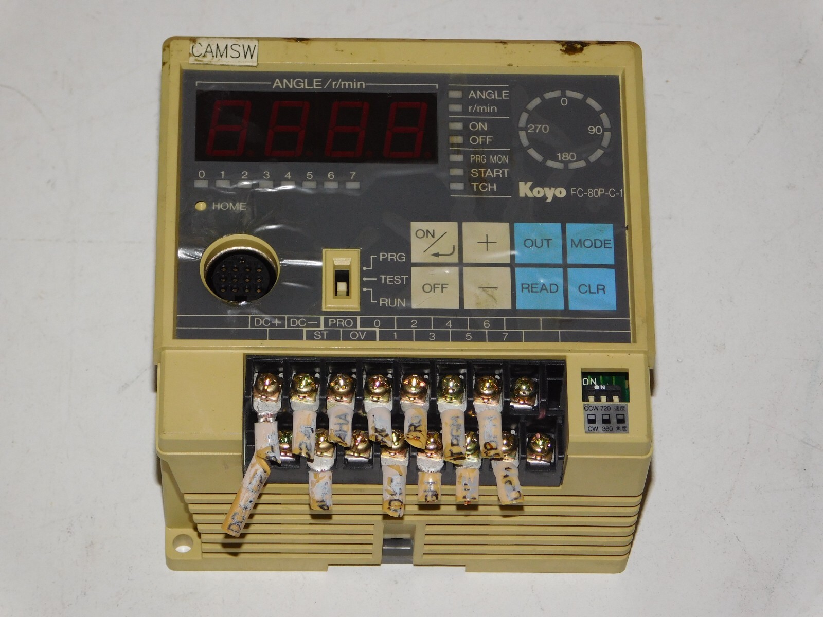 Koyo FC-80P-C-1 Digital Programmable Cam Controller Switch Absolute Encoder Unit
