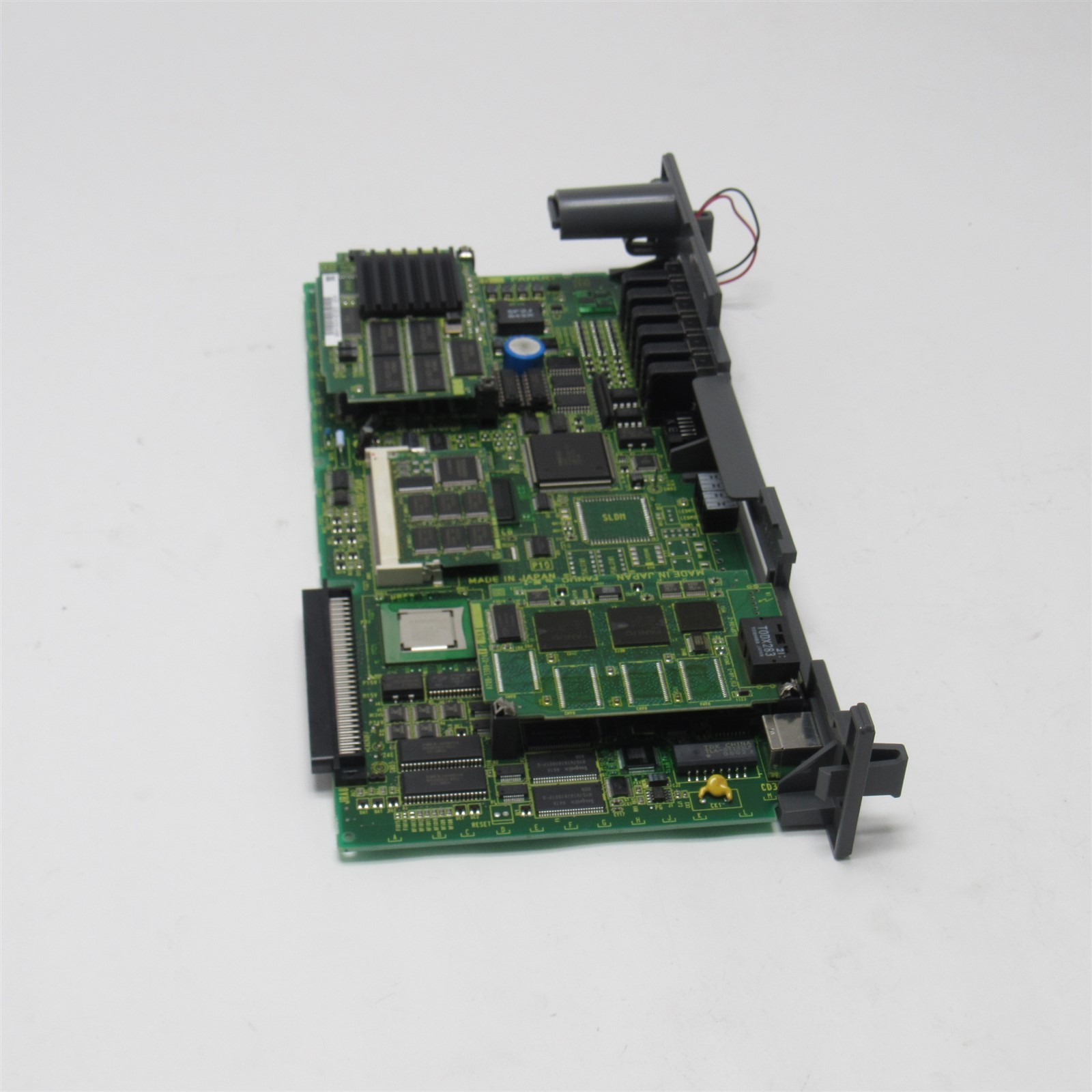 FANUC CONTROL MODULE CPU CARD A16B-3200-0412/08A w/ DAUGHTER BOARDS