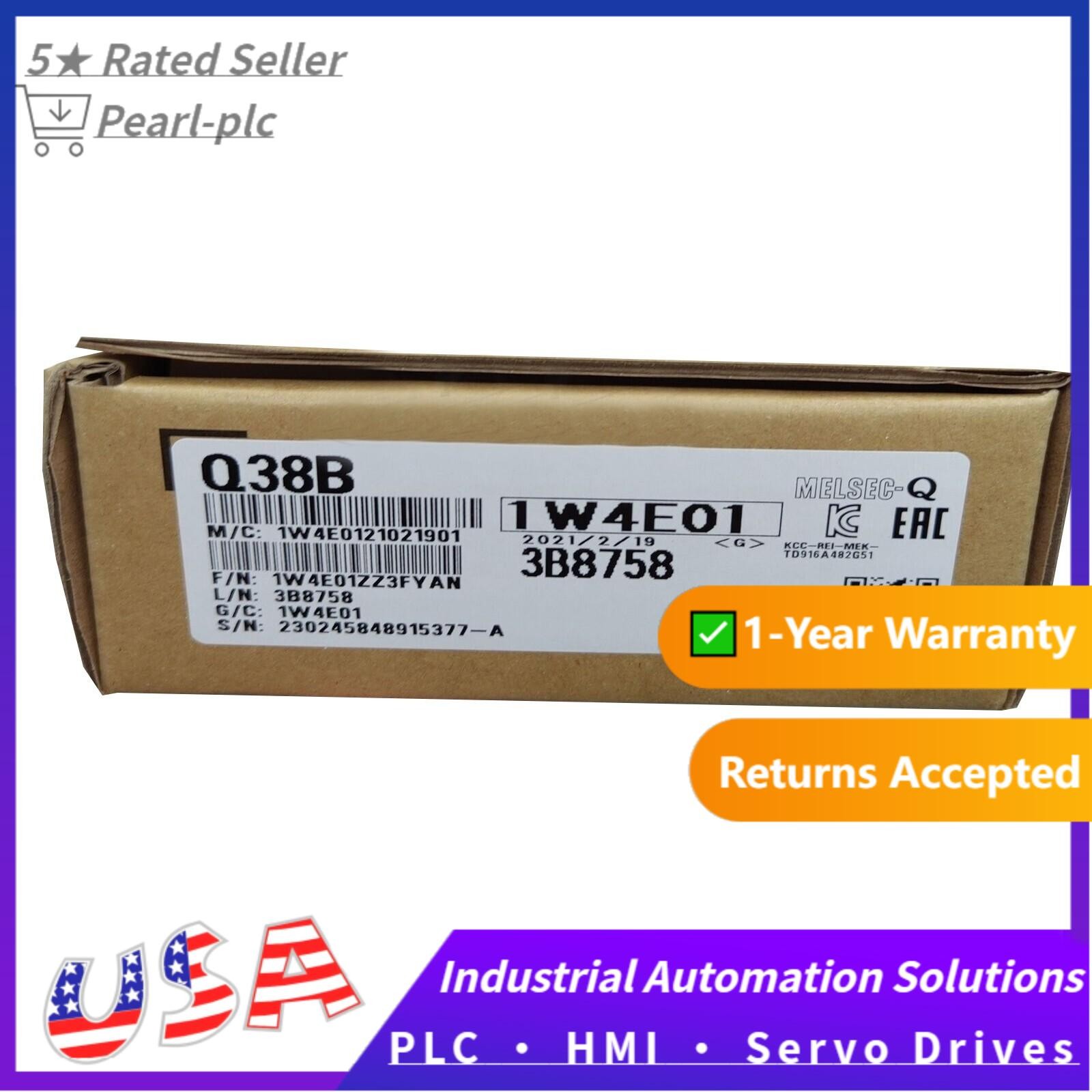 Q38B New Sealed Mitsubishi Basic base unit Power PLC MODULE Q38B