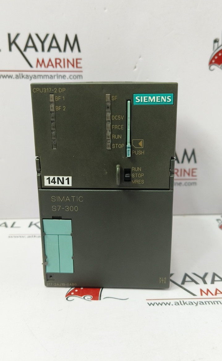SIEMENS 6ES7 317-2AJ10-0AB0 CONTROLLER, S7-300, SIMATIC S7 (FAST SHIP)