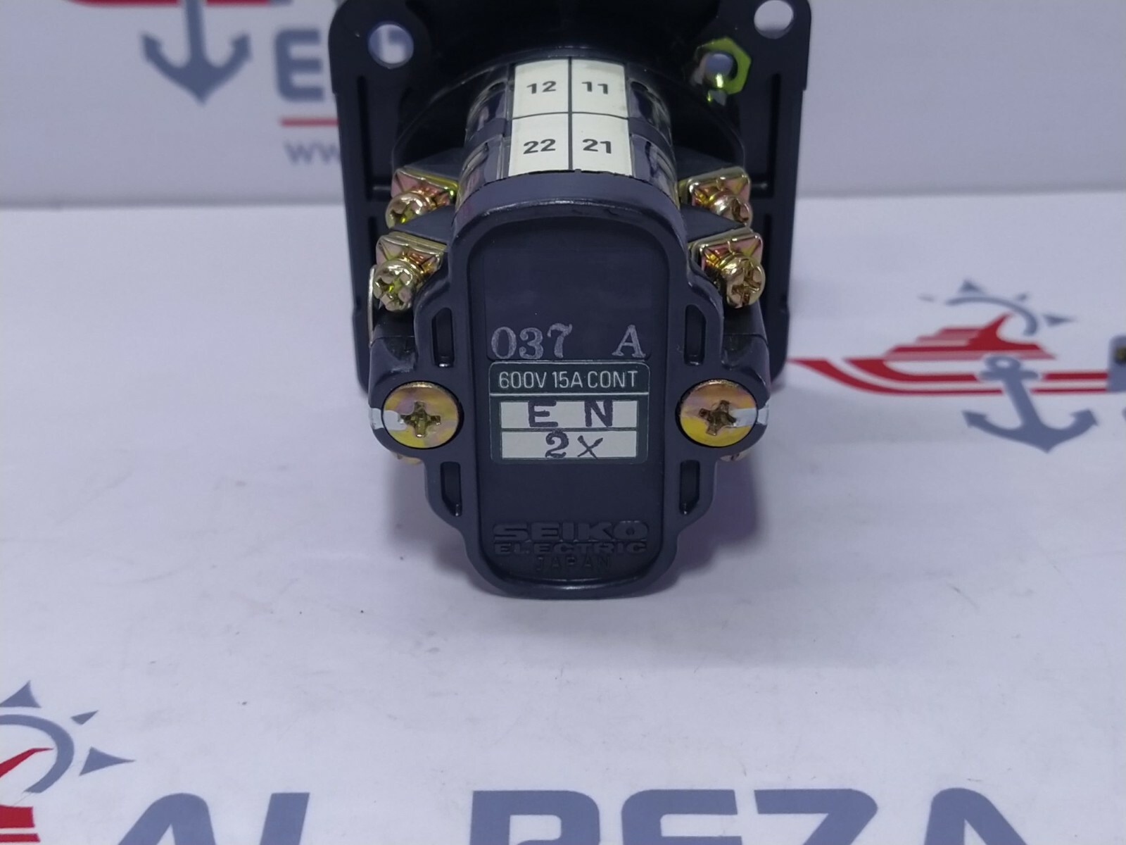 Seiko Electric EN 2X Cam Switch 600V 15A CONT