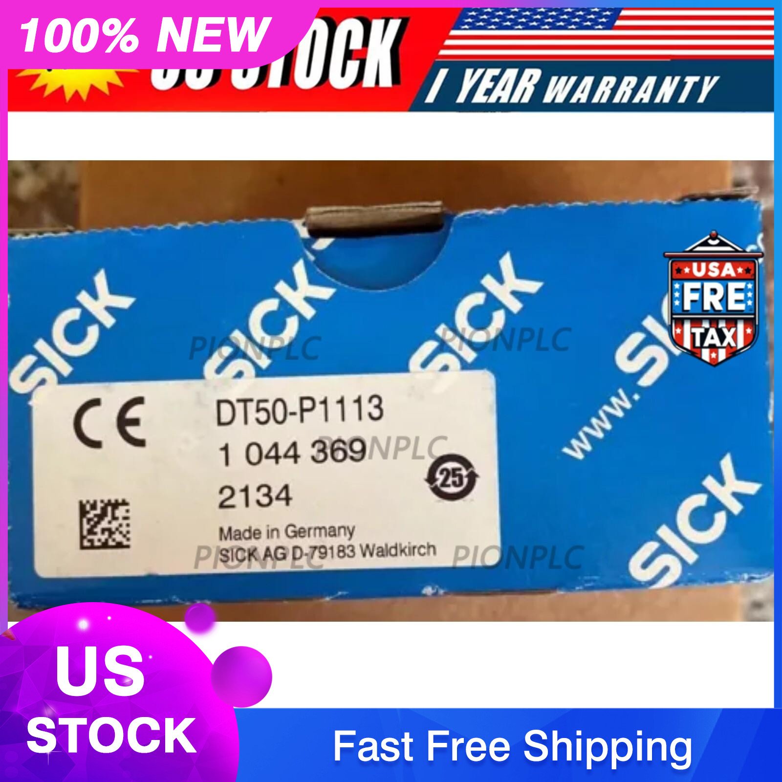 NEW SICK DT50P1113 1044369 DT50-P1113 Laser ranging sensor